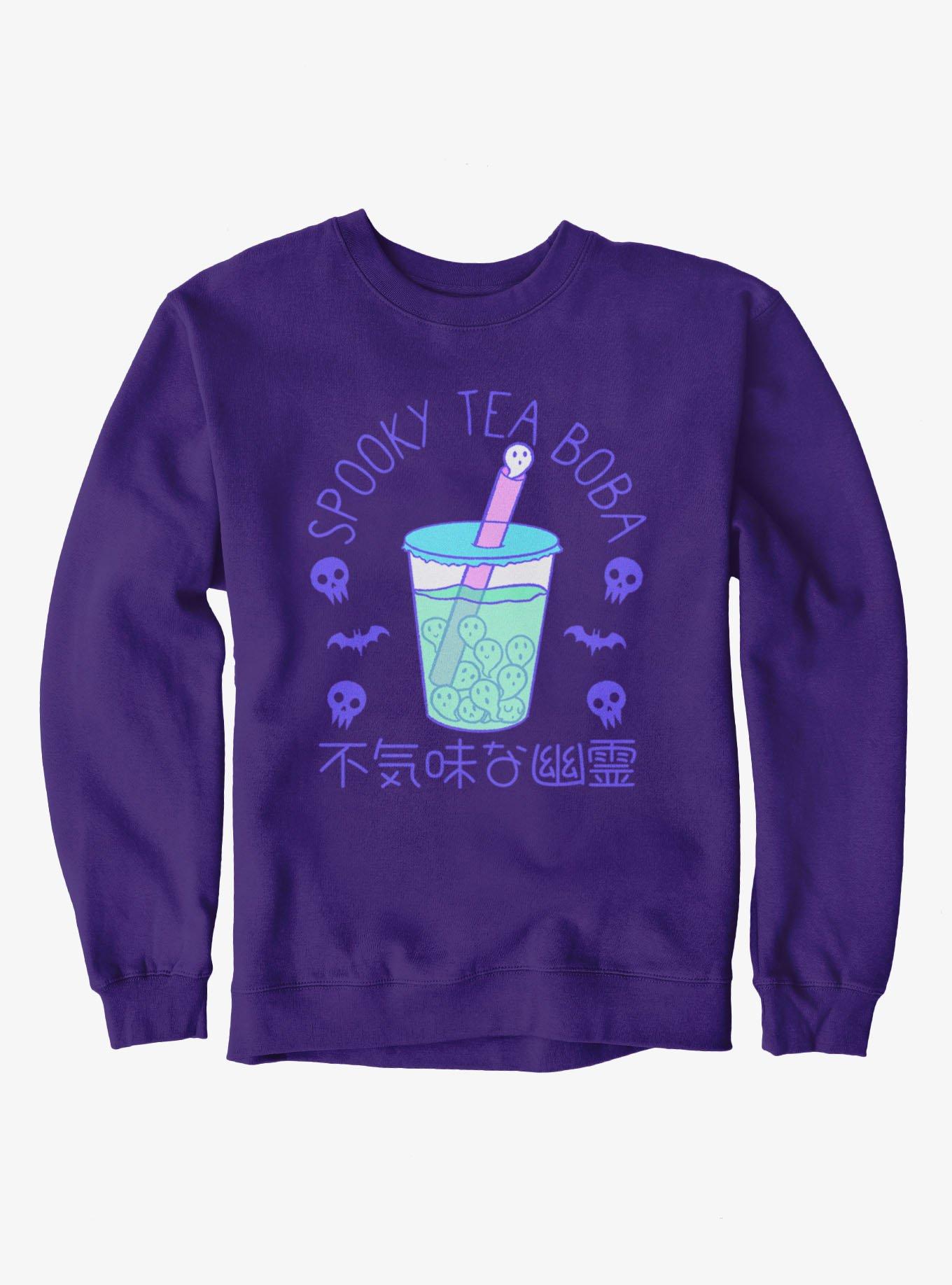 Spooky Tea Boba Sweatshirt