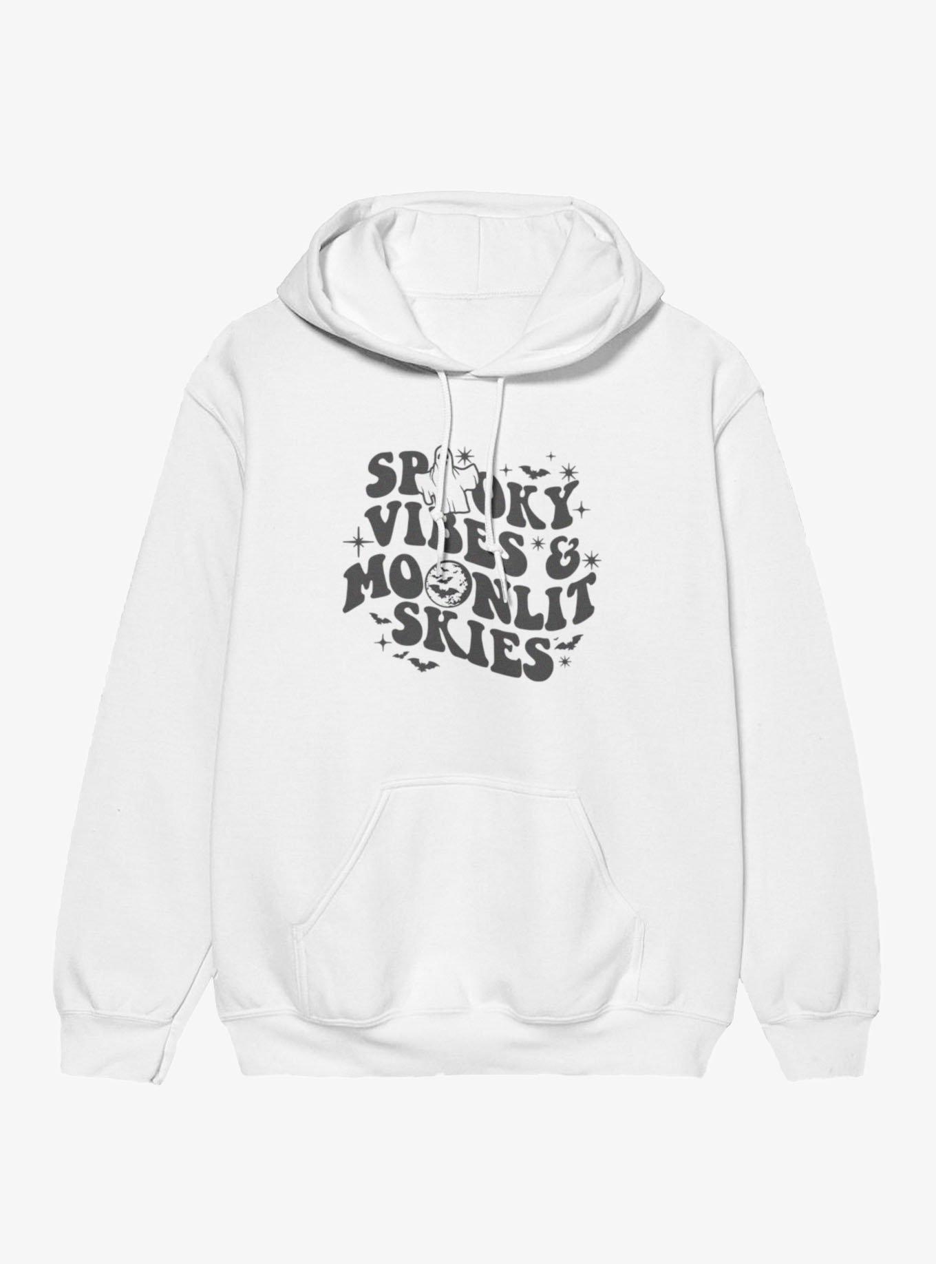Spooky Vibes & Moonlit Skies Hoodie