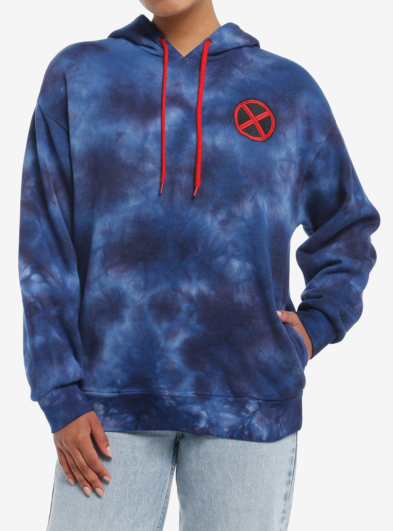 HUNIVERS Her Universe Marvel X-Men '97 Storm Tie-Dye Girls Hoodie