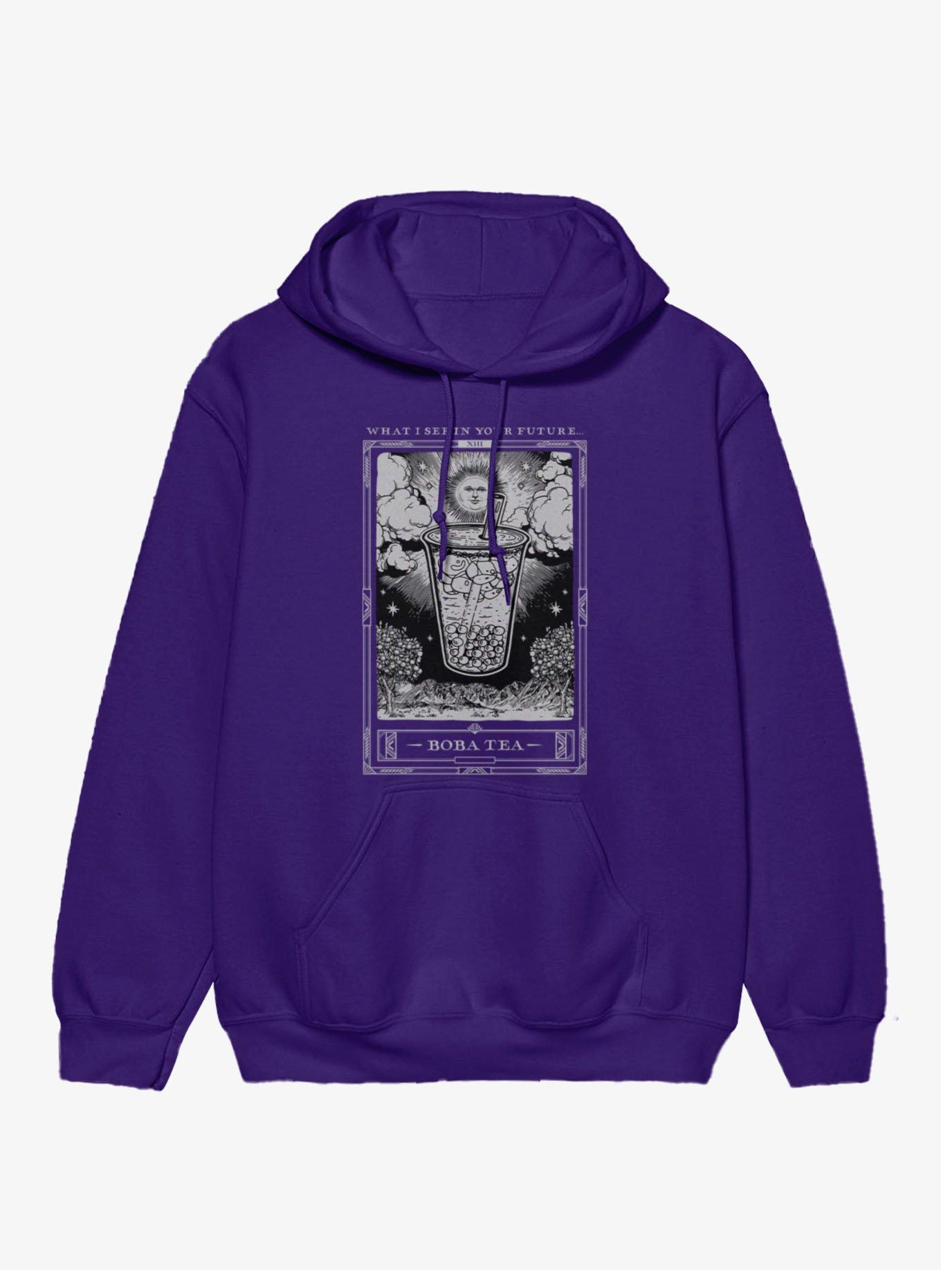 Boba Tea Tarot Card Hoodie