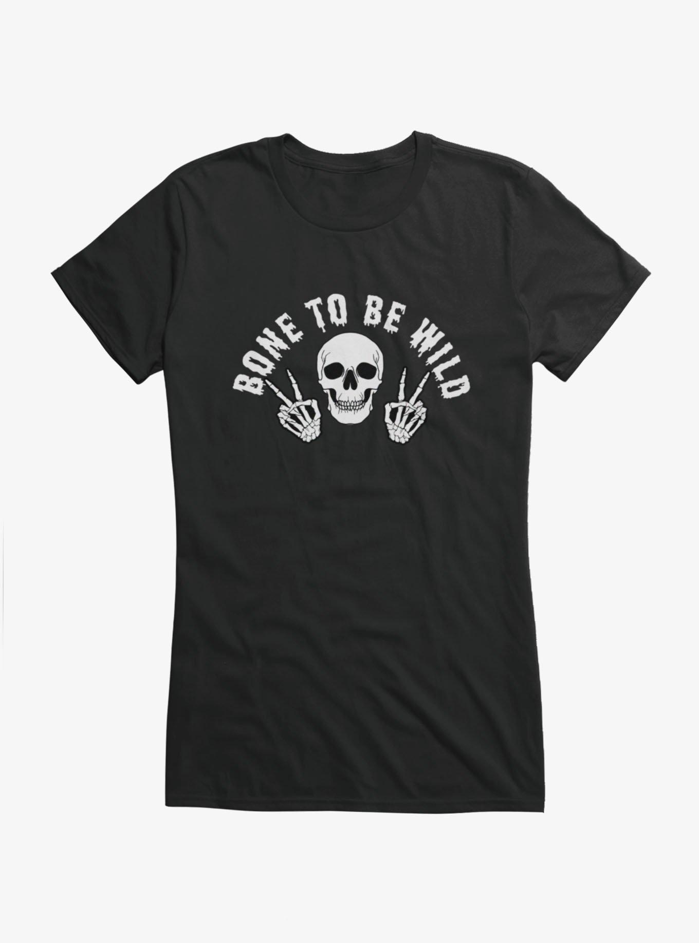 Bone To Be Wild Girls T-Shirt
