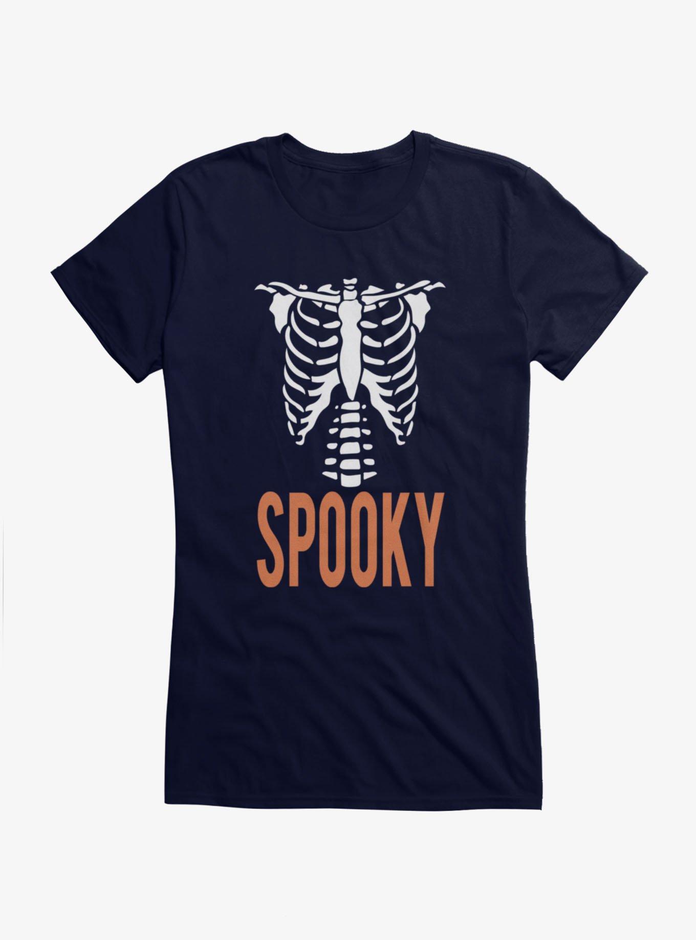 Spooky Skeleton Girls T-Shirt