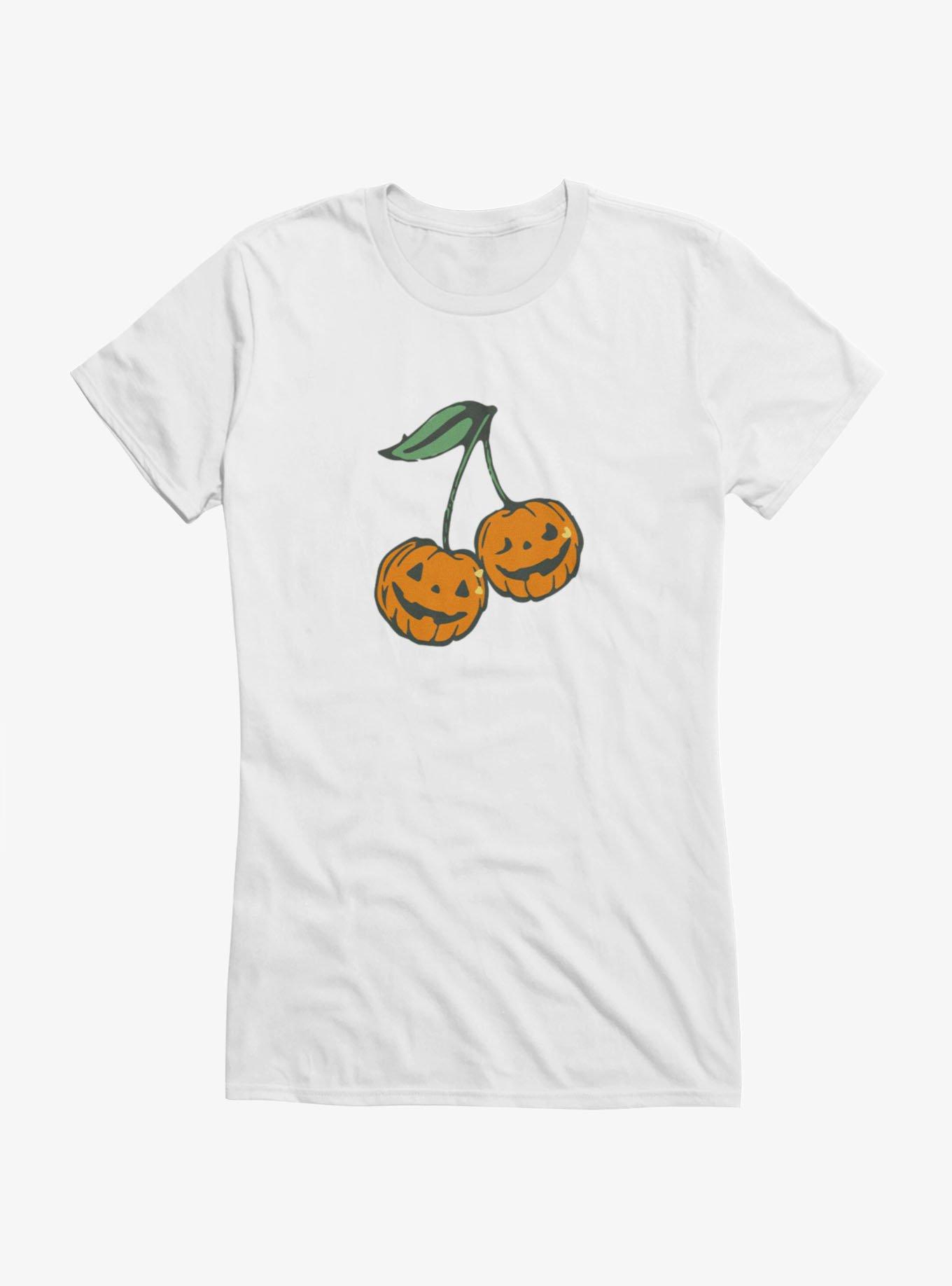 Jack-O-Lantern Cherries Girls T-Shirt