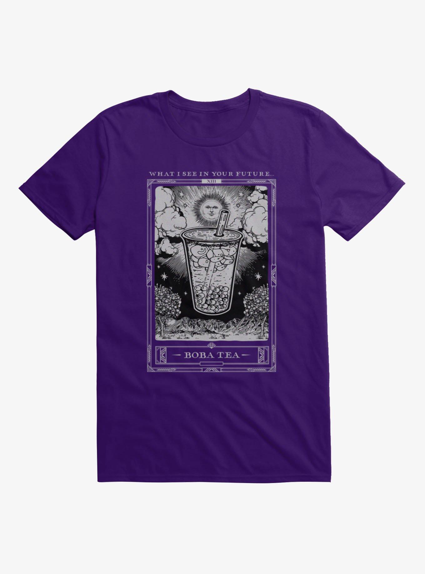 Boba Tea Tarot Card T-Shirt