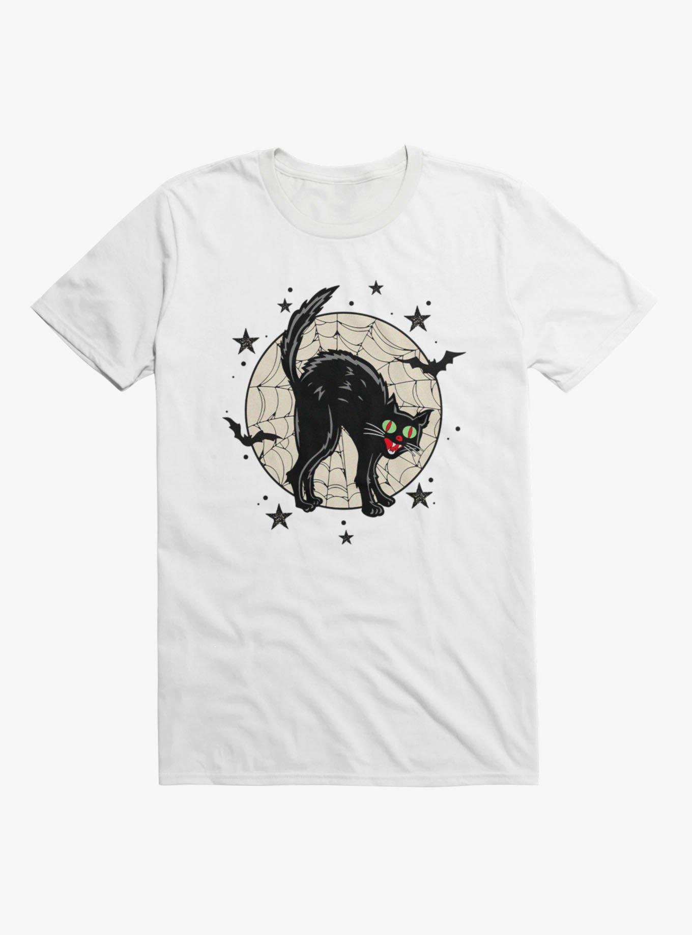 Black Cat Web T-Shirt