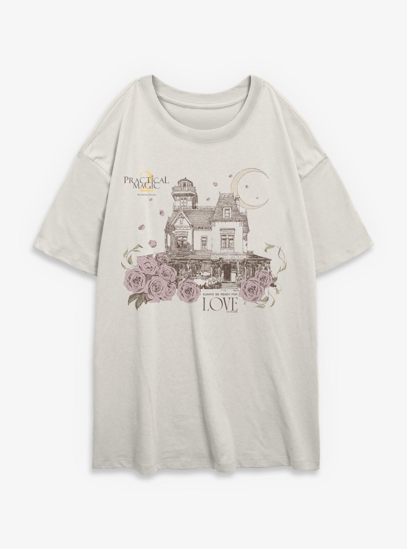 Practical Magic 2 Practical House Girls Oversized T-Shirt