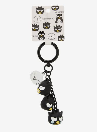 Sanrio Japan Originals Badtz-Maru Figural Faces Keychain | Hot Topic