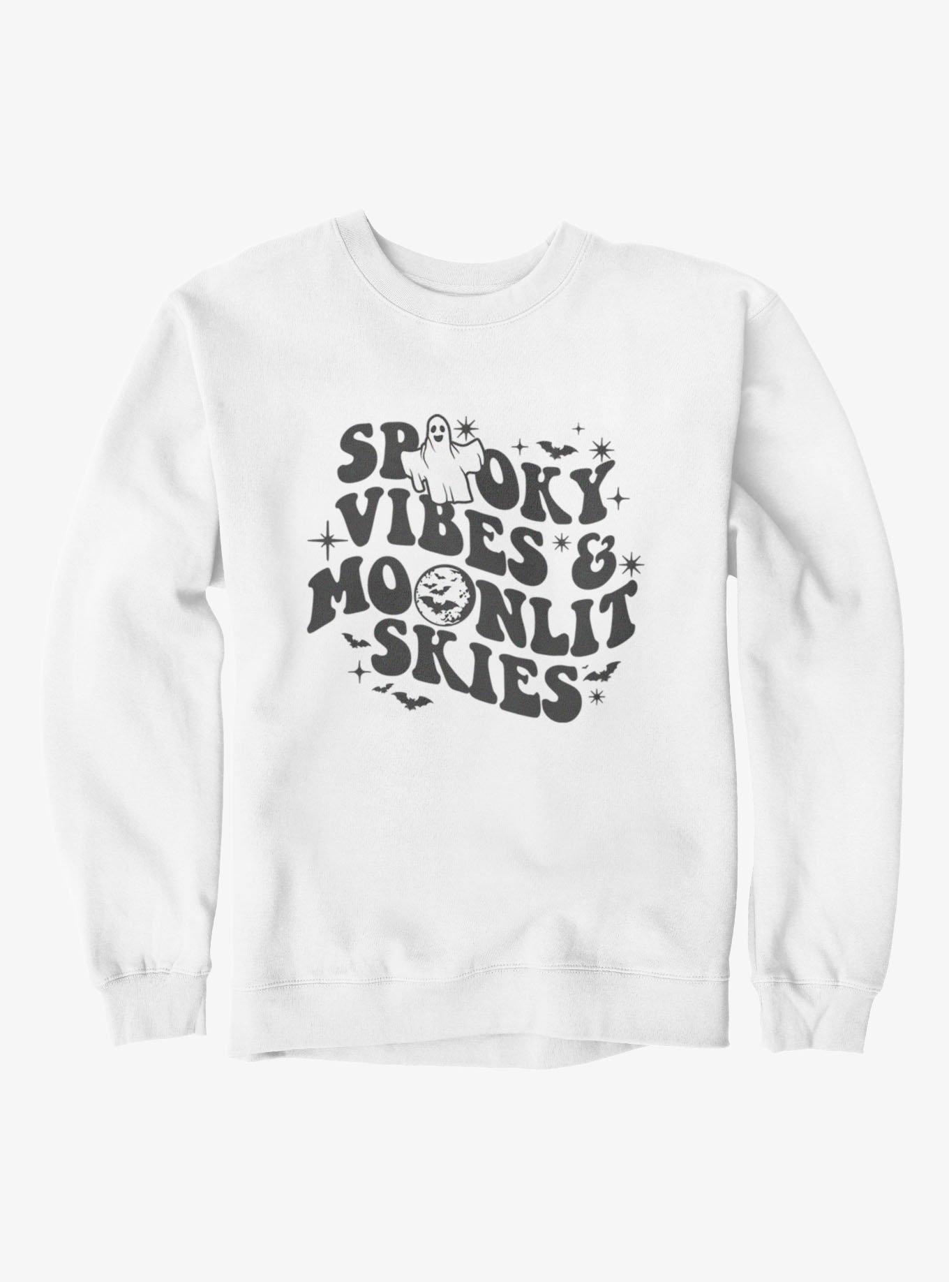 Spooky Vibes & Moonlit Skies Sweatshirt