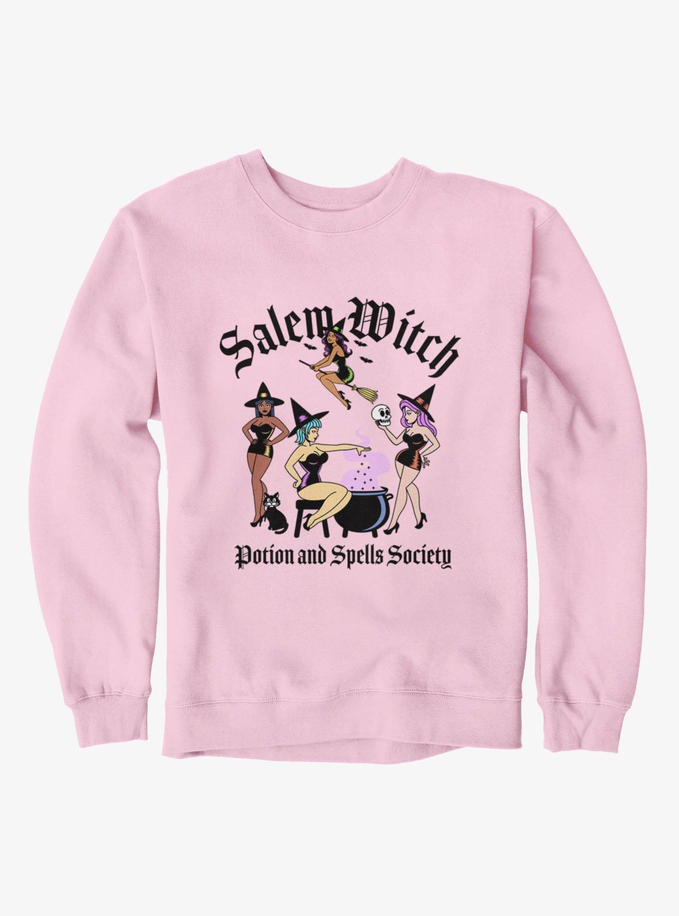 Salem Witch Potions And Spells Society Sweatshirt