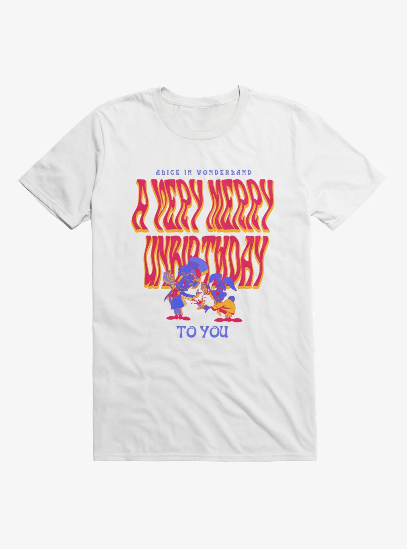 Disney Alice In Wonderland Birthday A Very Merry Unbirthday T-Shirt