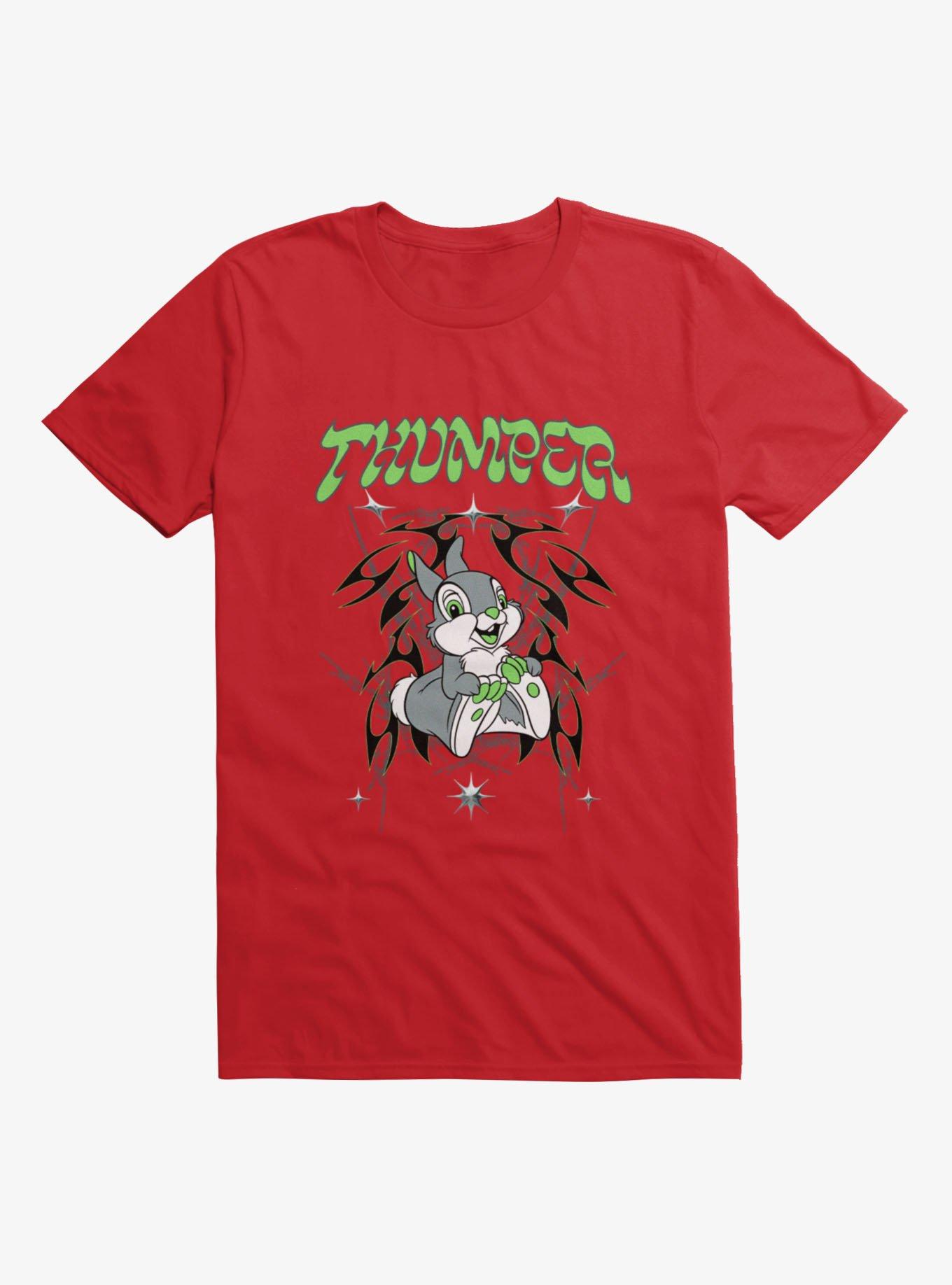 Disney Bambi Thumper Green Gothic Gaming T-Shirt