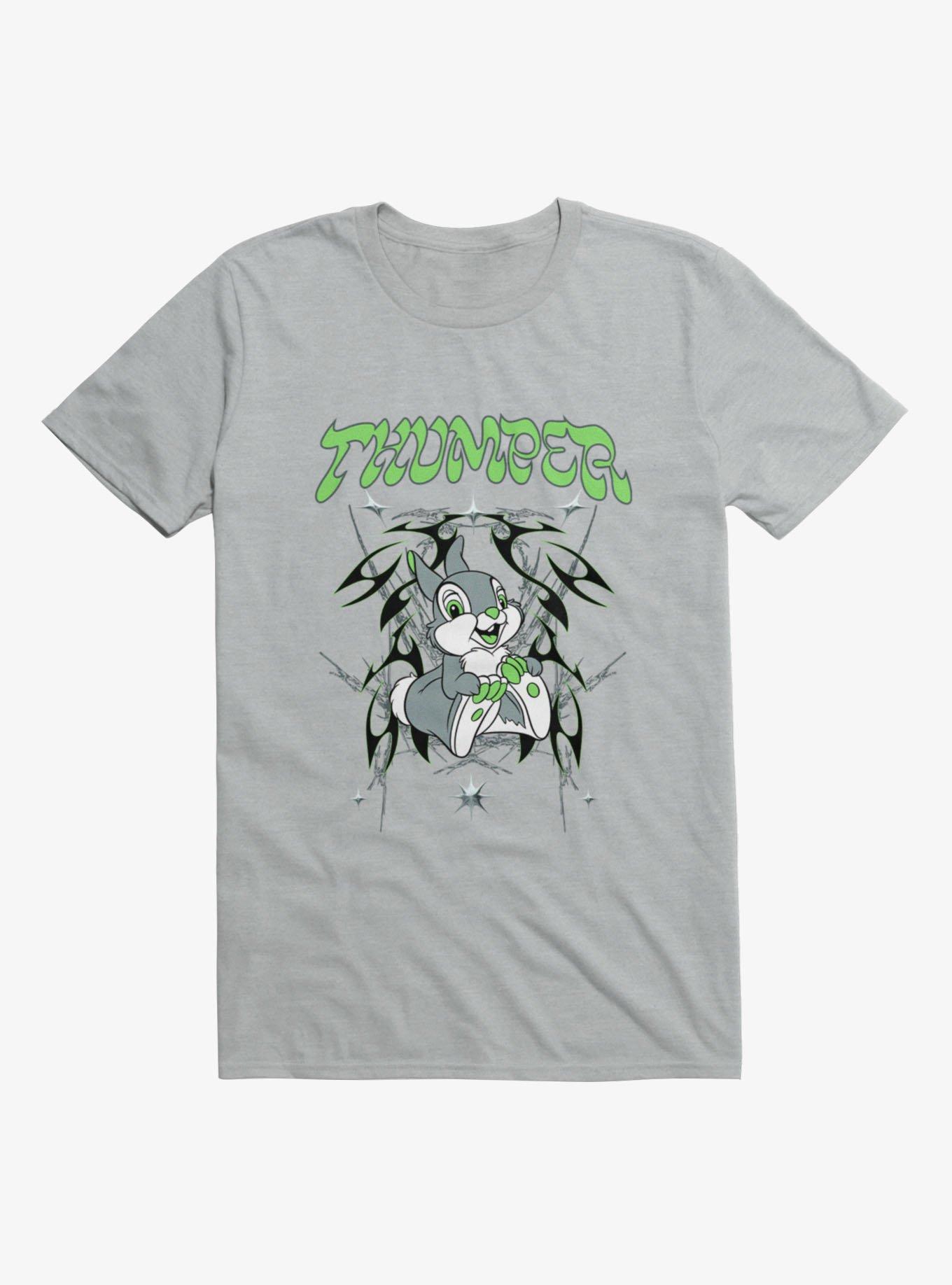 Disney Bambi Thumper Green Gothic Gaming T-Shirt