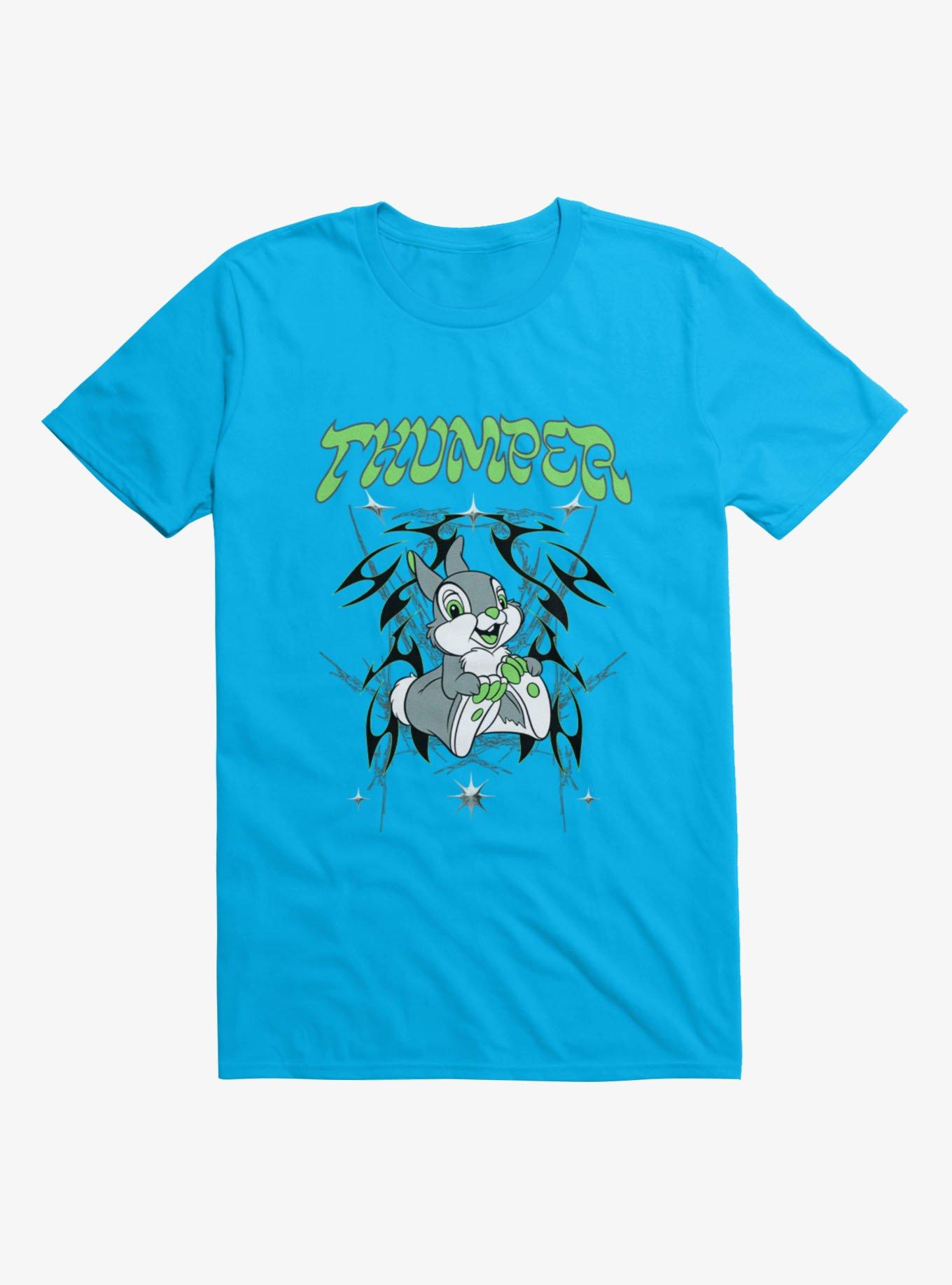 Disney Bambi Thumper Green Gothic Gaming T-Shirt
