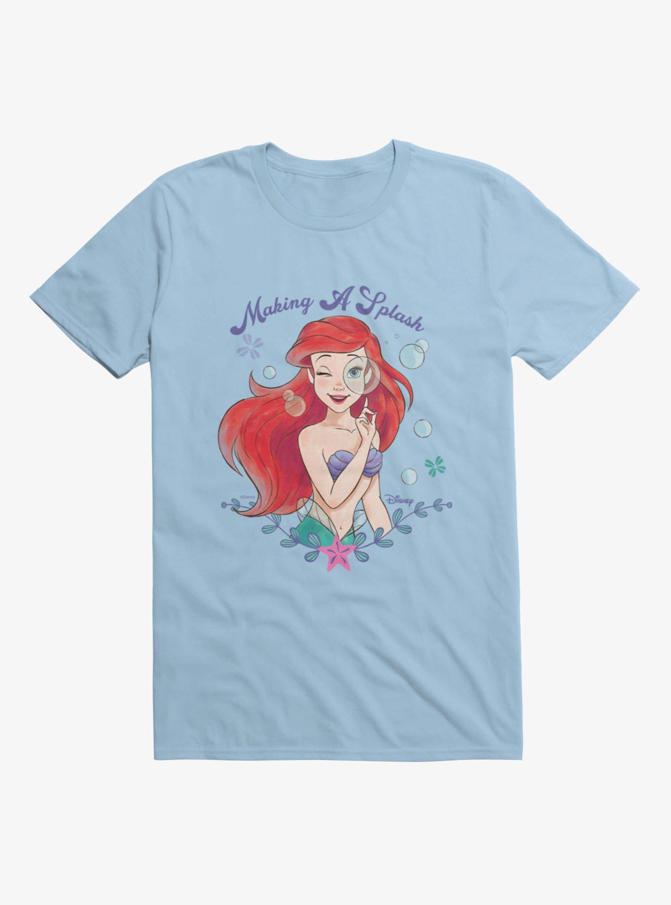 Disney Princess Ariel Making A Splash T-Shirt