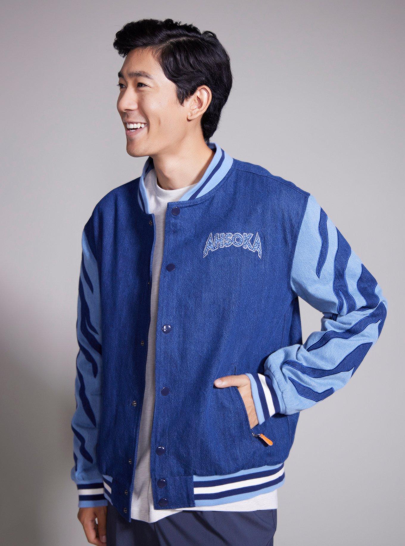 OURUNVRS Our Universe Star Wars Ahsoka Tano Denim Bomber Jacket