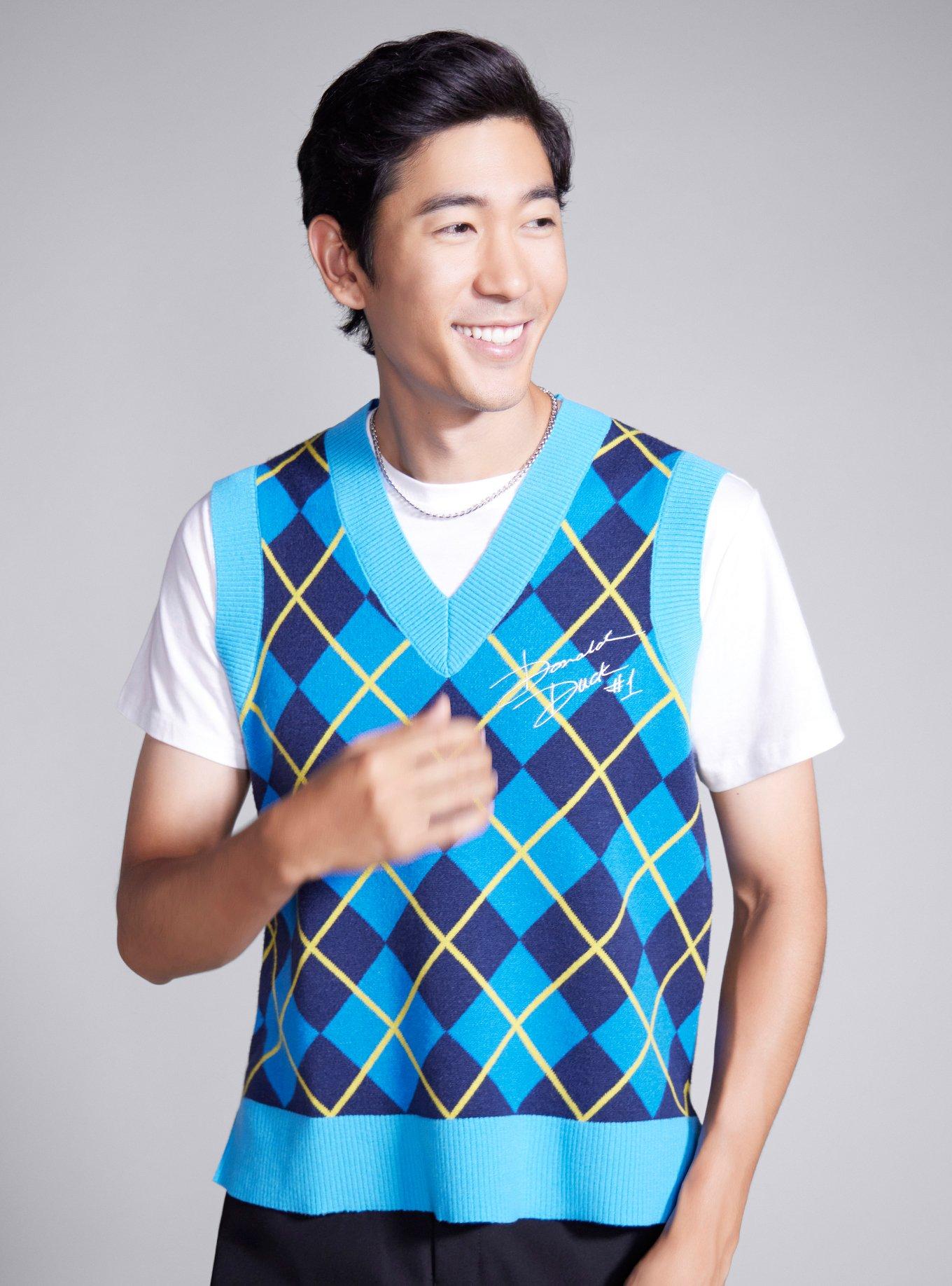 Her Universe Disney Donald Duck Argyle Sweater Vest