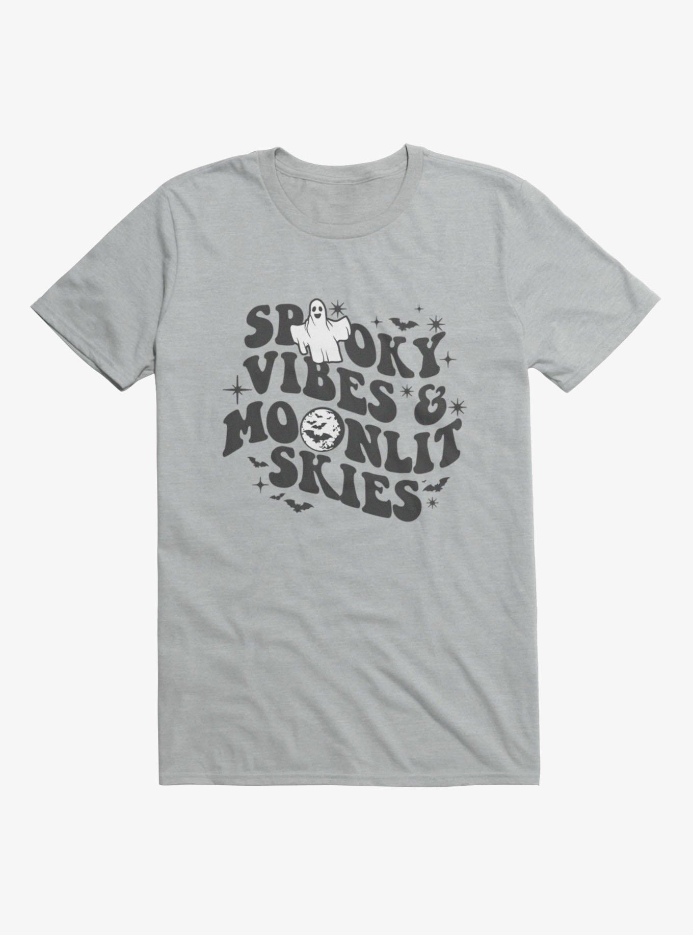Spooky Vibes & Moonlit Skies T-Shirt