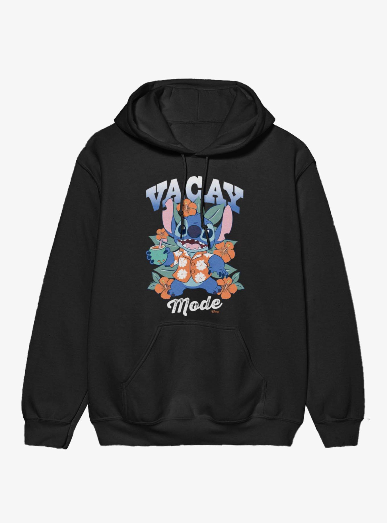 Disney Lilo & Stitch Vacay Mode Hawaiian Shirt Luau Hoodie