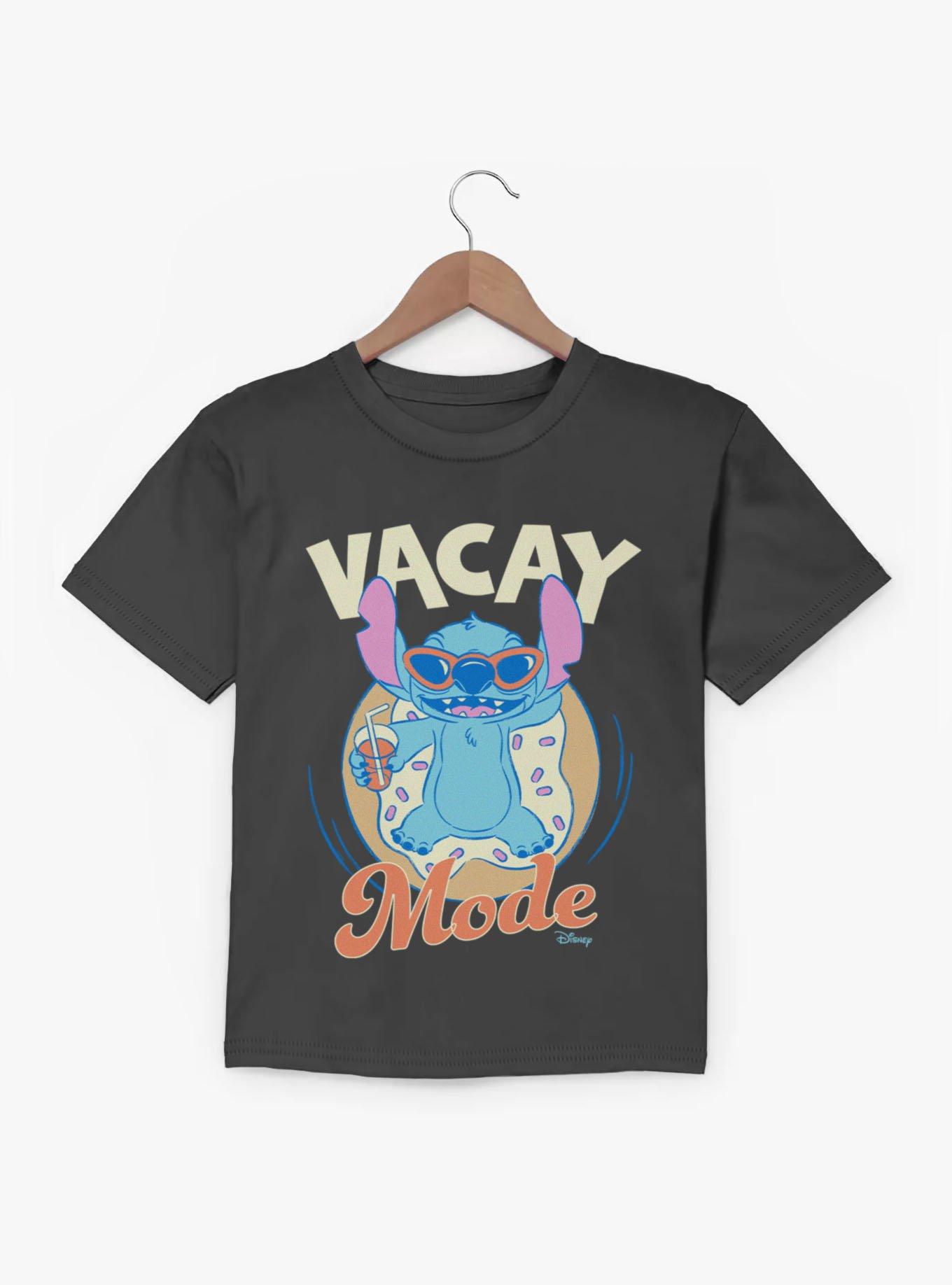 Disney Lilo & Stitch Vacay Mode Donut Tube Vacation Youth T-Shirt