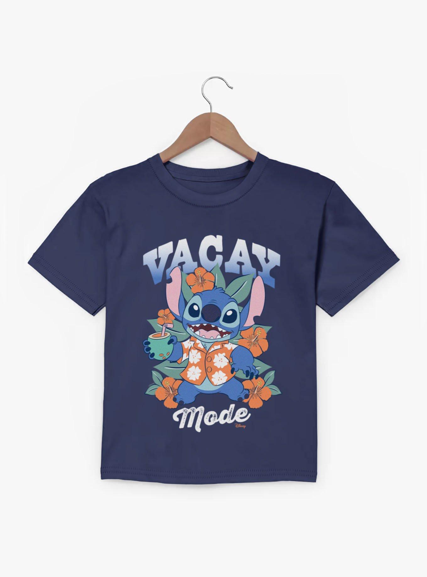 Disney Lilo & Stitch Vacay Mode Hawaiian Shirt Luau Youth T-Shirt