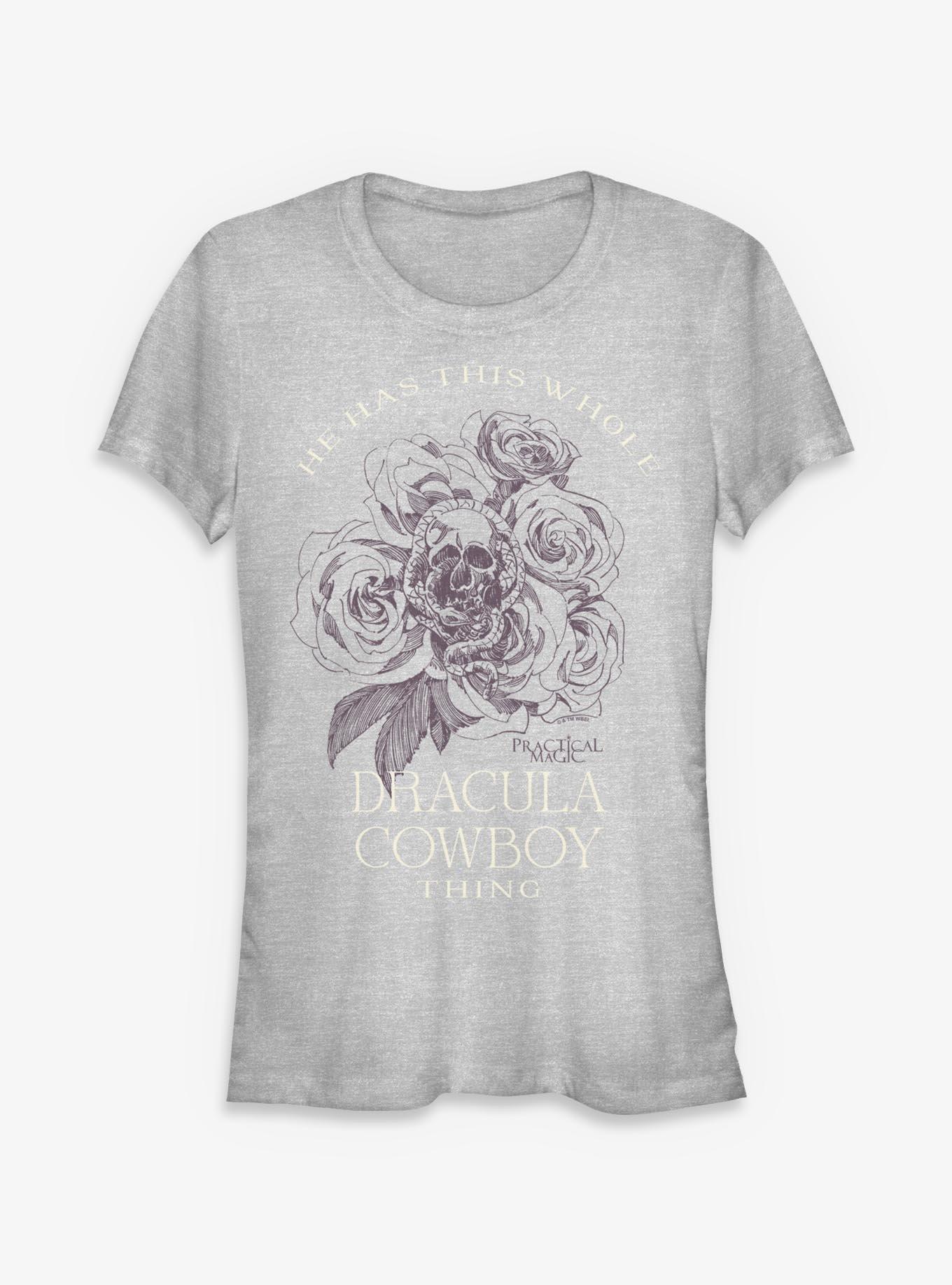 Practical Magic Dracula Cowboy Thing Girls T-Shirt