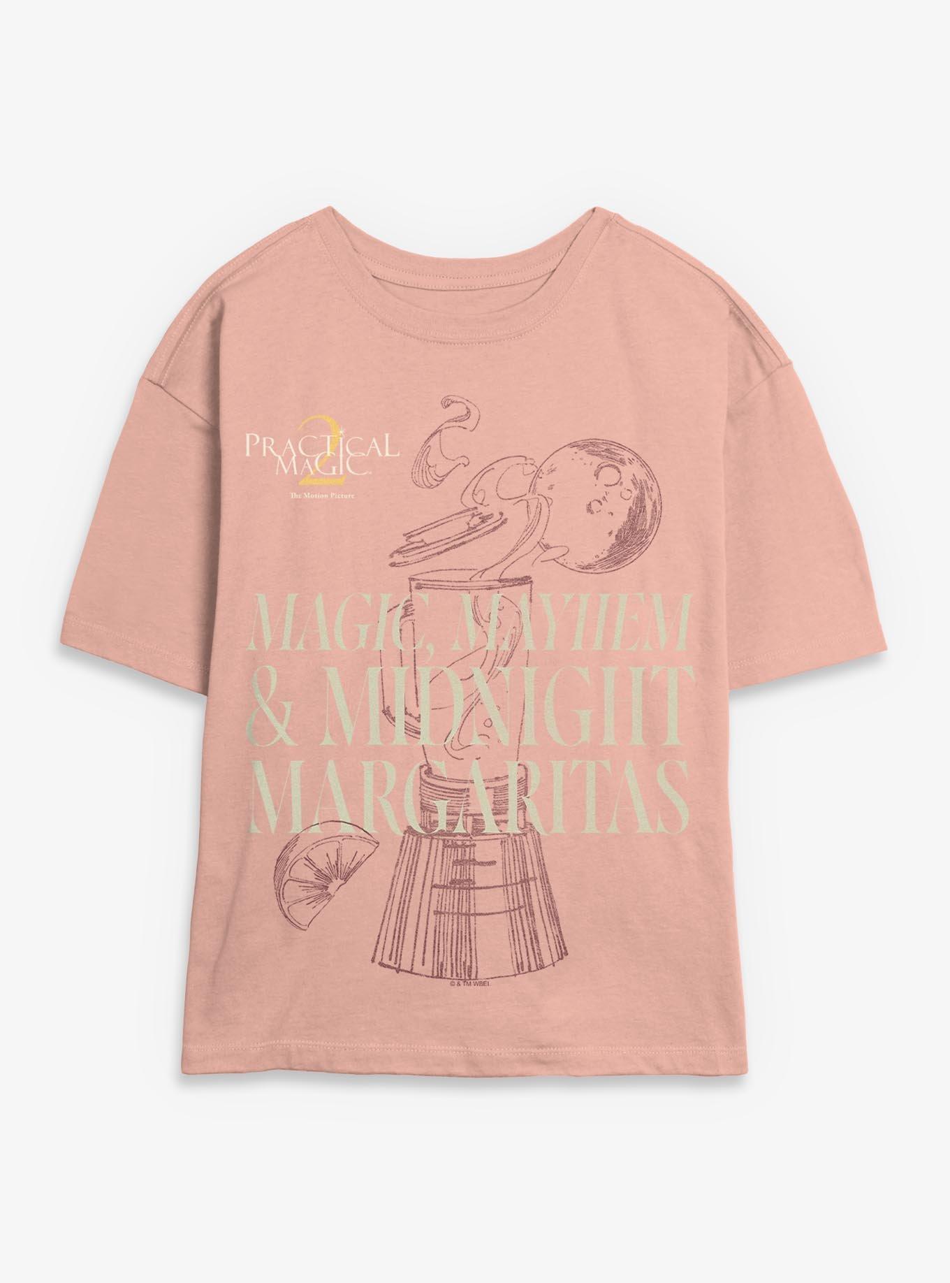 Practical Magic 2 Magic, Mayhem & Midnight Margaritas Girls Skimmer T-Shirt