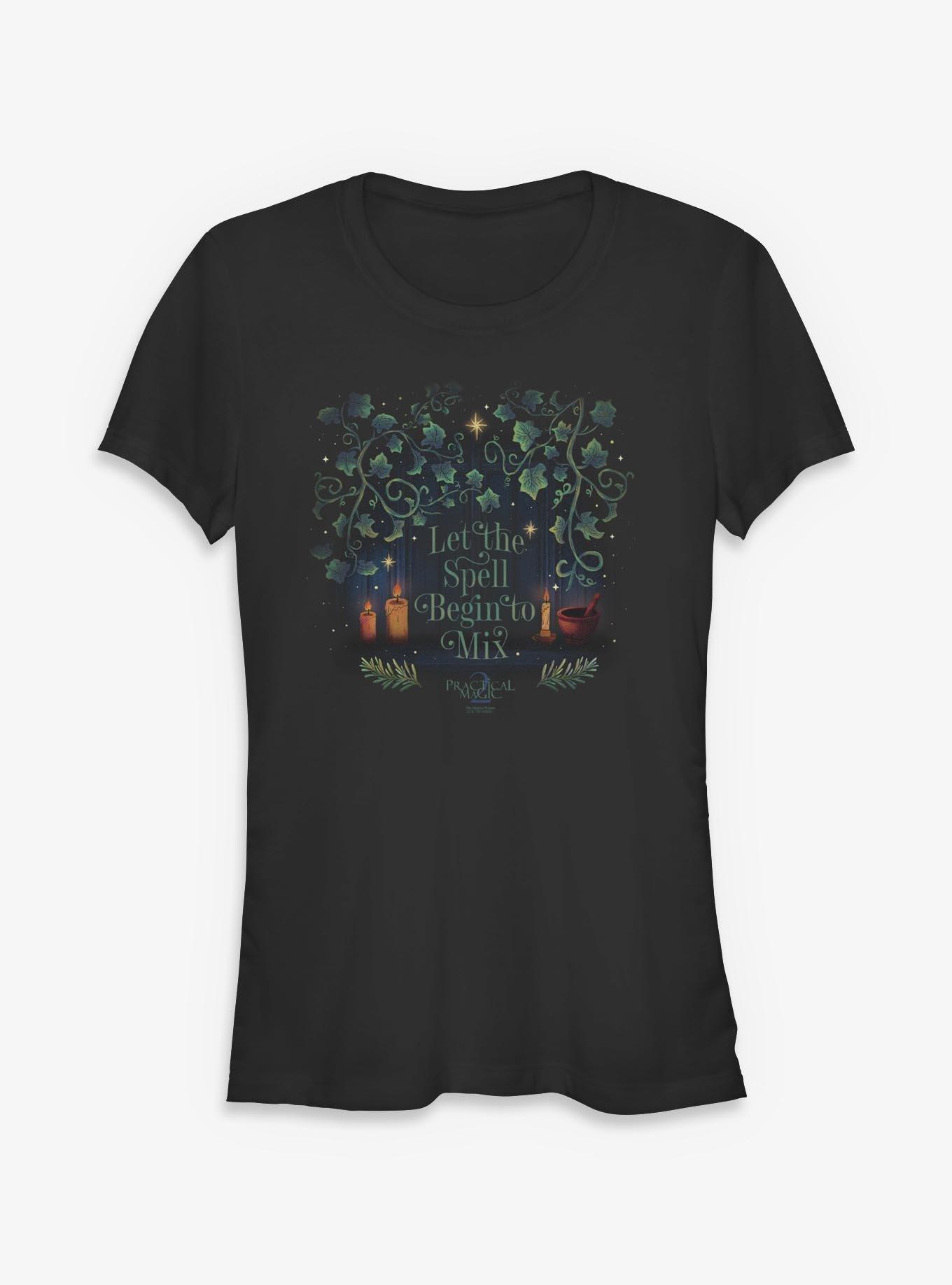 Practical Magic 2 Let The Spell Begin To Mix Girls T-Shirt