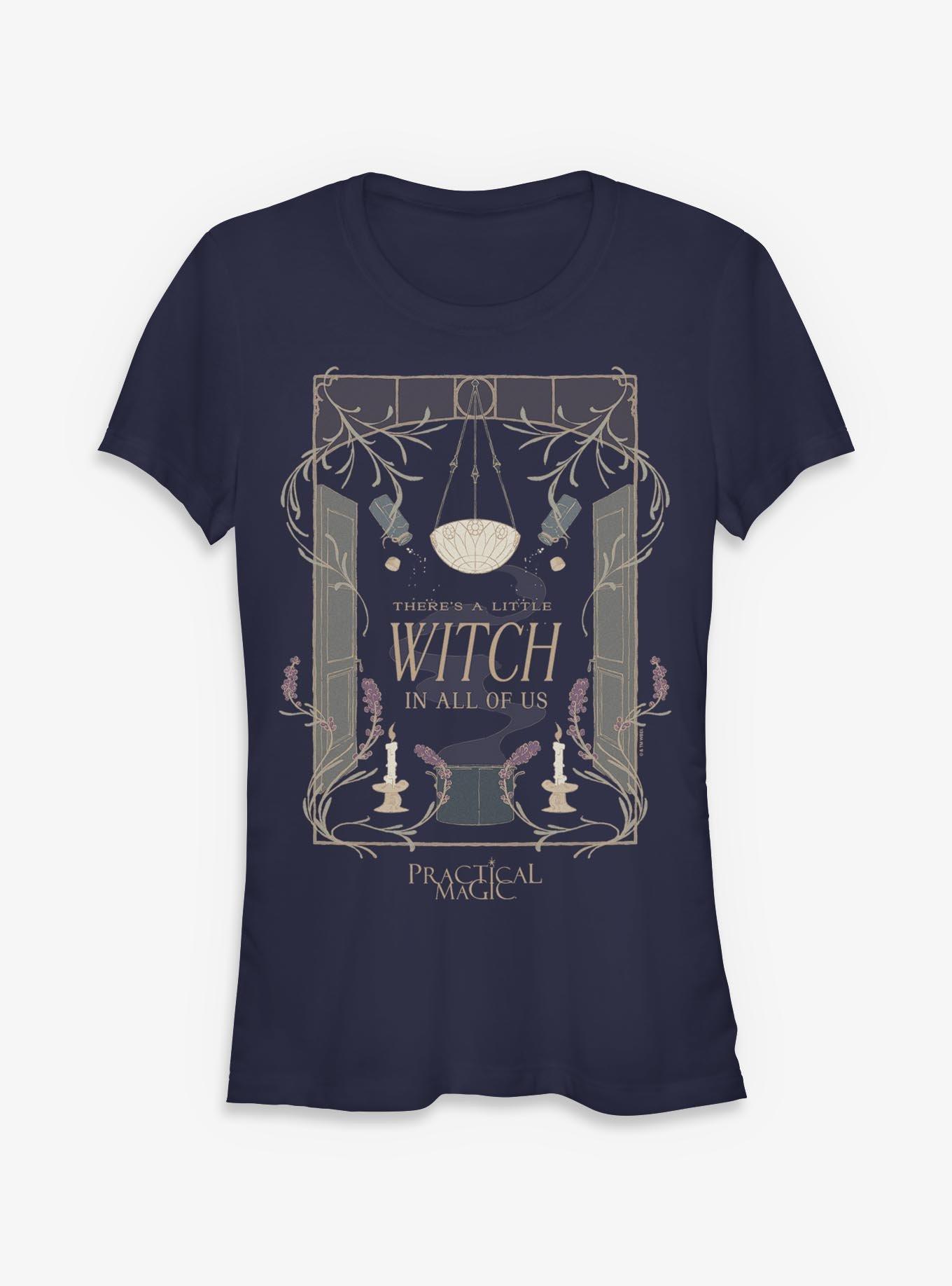 Practical Magic Witch In All Of Us Girls T-Shirt