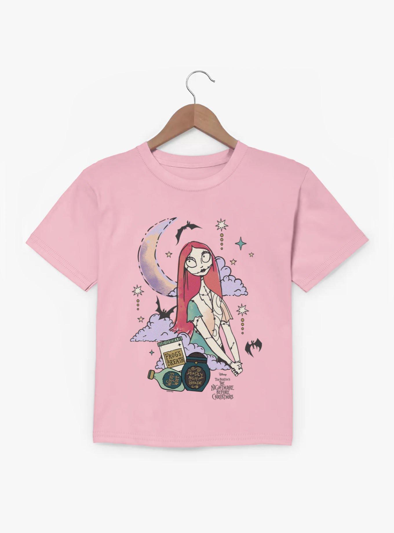 Disney Nightmare Before Christmas Sally Moon Clouds Potions Youth T-Shirt