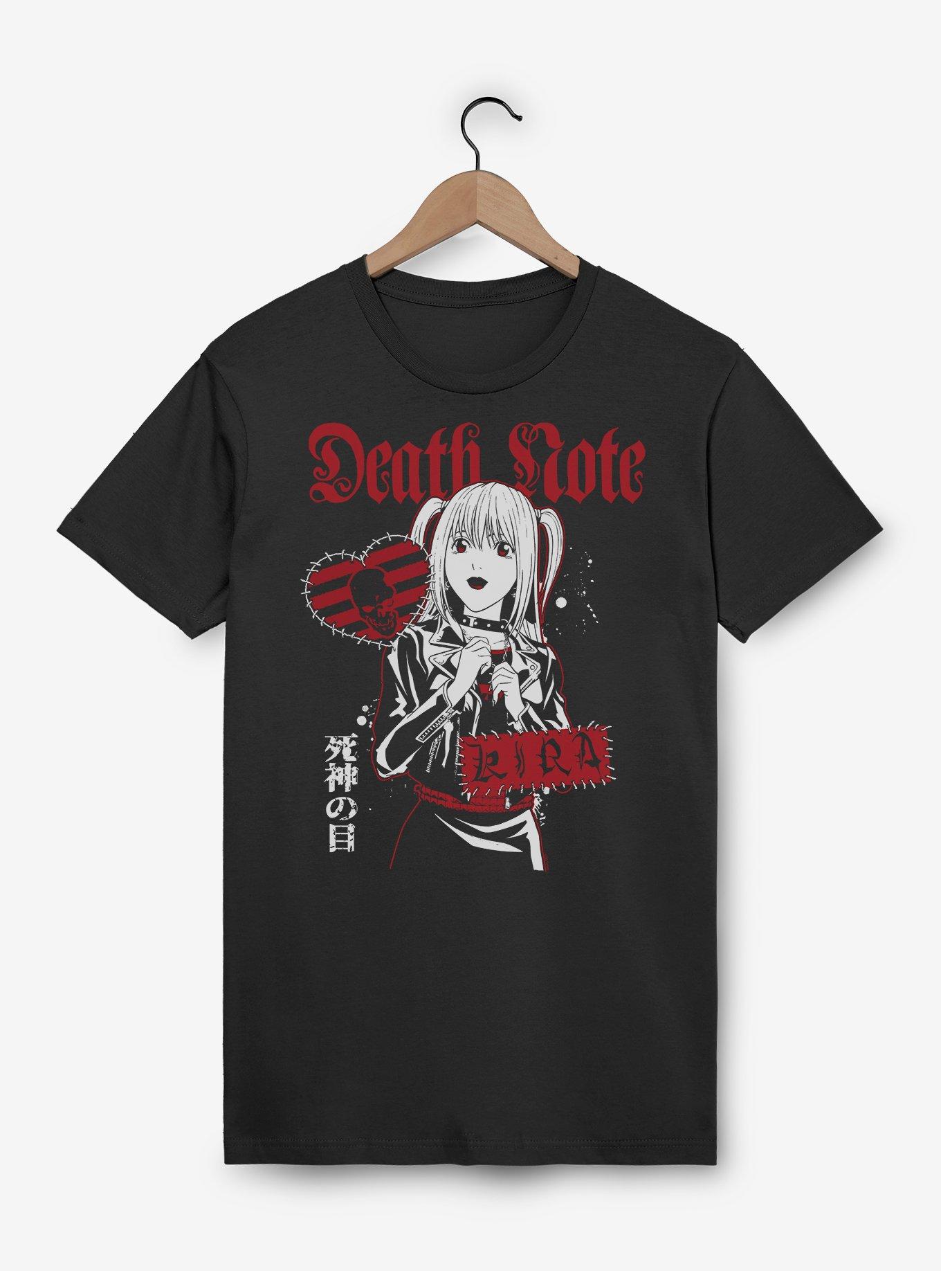Death Note Goth Misa Amane Kira T-Shirt
