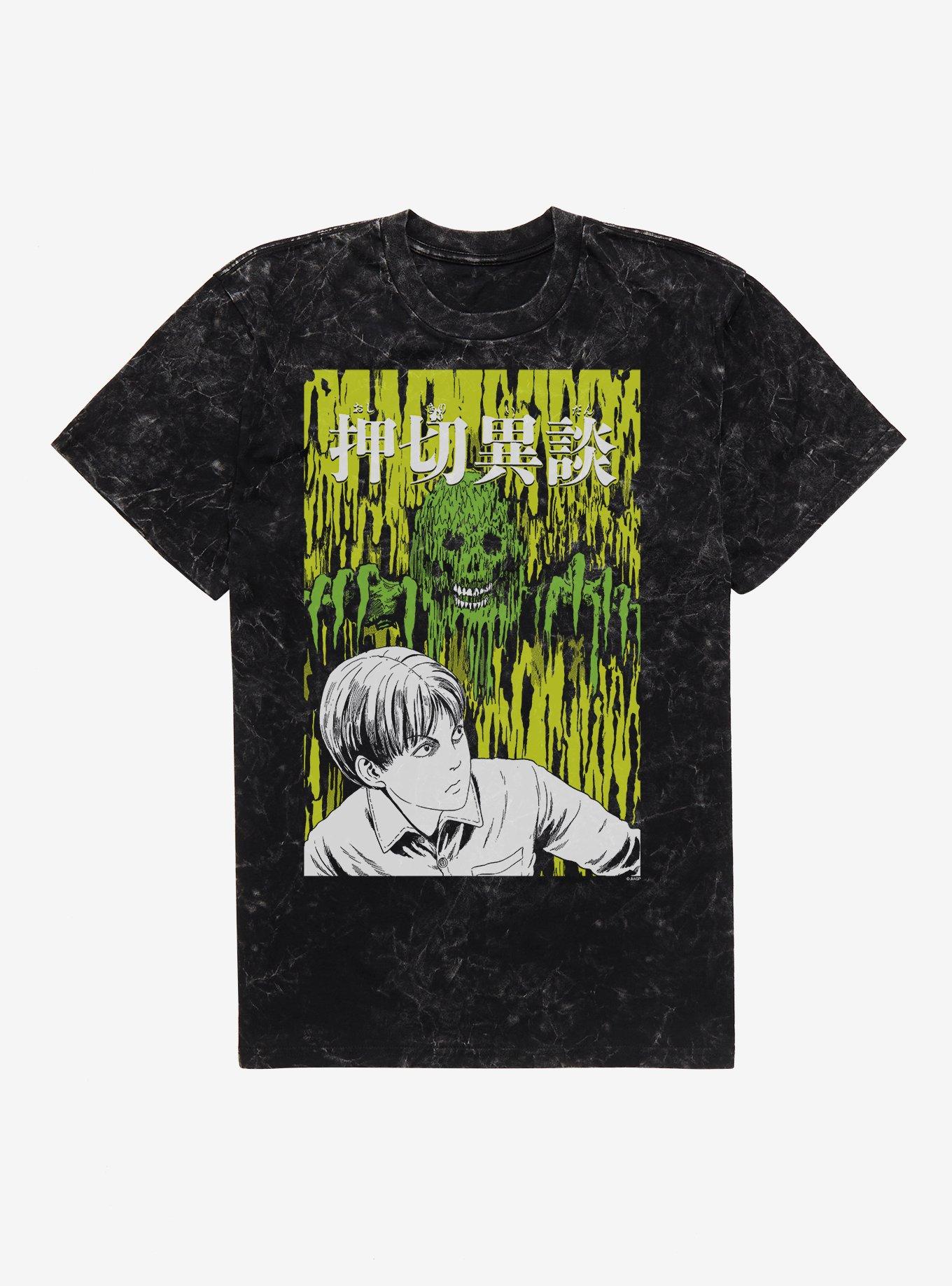 Junji Ito Slime Skeleton Mineral Wash T-Shirt BoxLunch Exclusive
