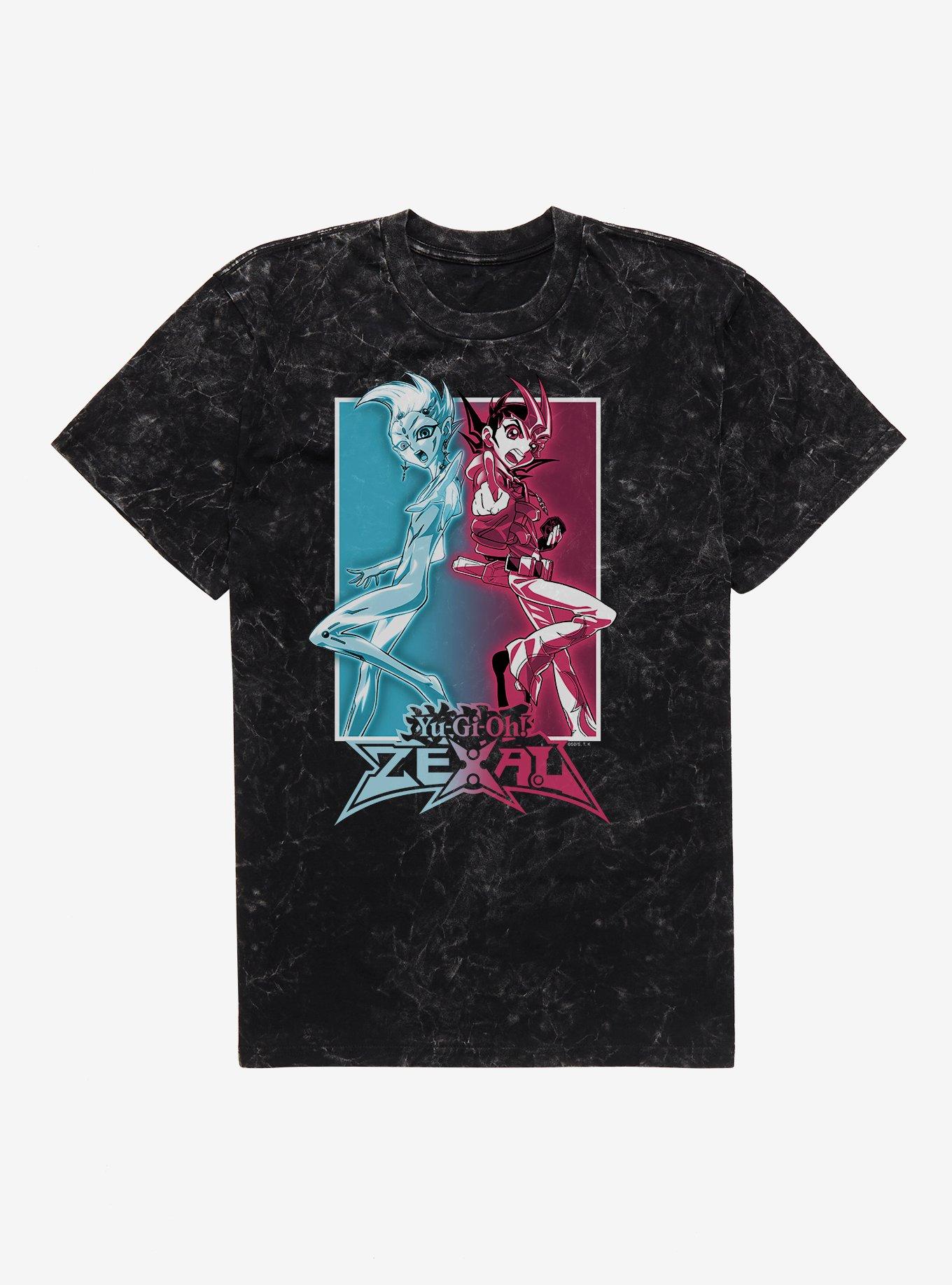 Yu-Gi-Oh! Zexal Astral and Yuma Back to Back?Mineral Wash T-Shirt BoxLunch Exclusive