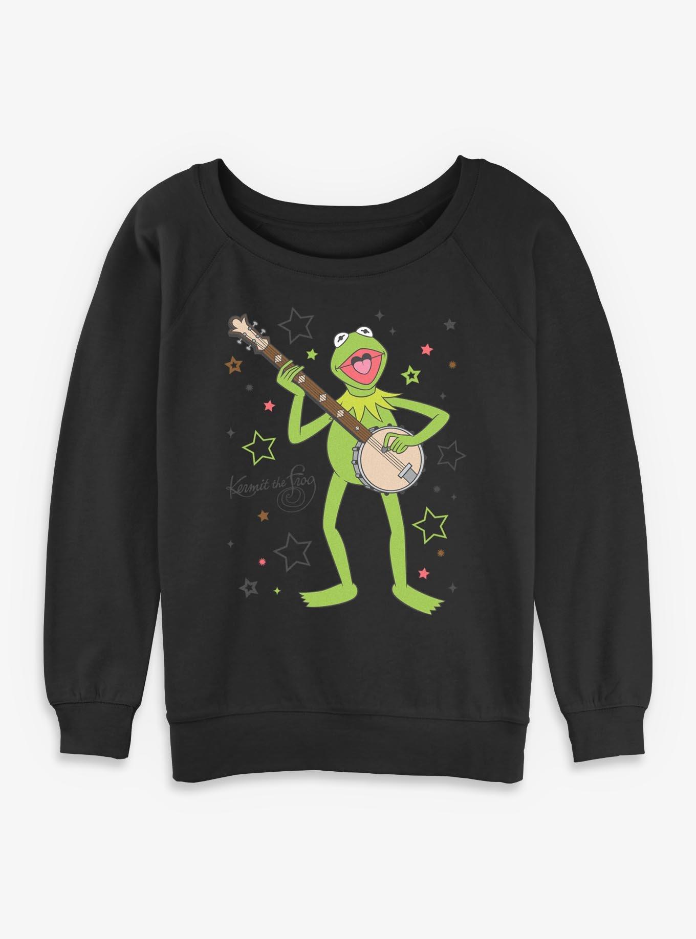 Disney The Muppets Kermit Star Girls Slouchy Sweatshirt