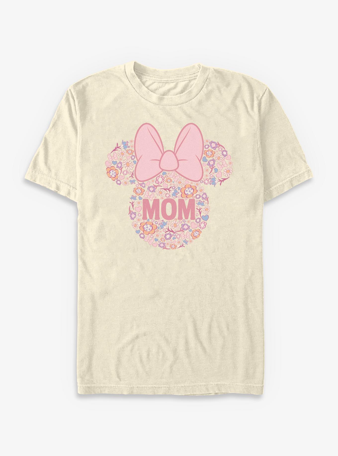 Disney Minnie Mouse Mom Flowers Fill T-Shirt