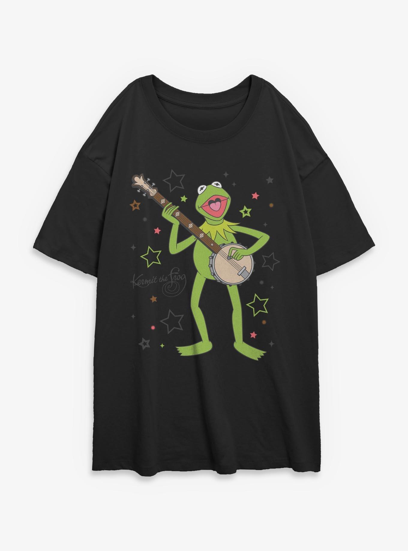 Disney The Muppets Kermit Star Girls Oversized T-Shirt