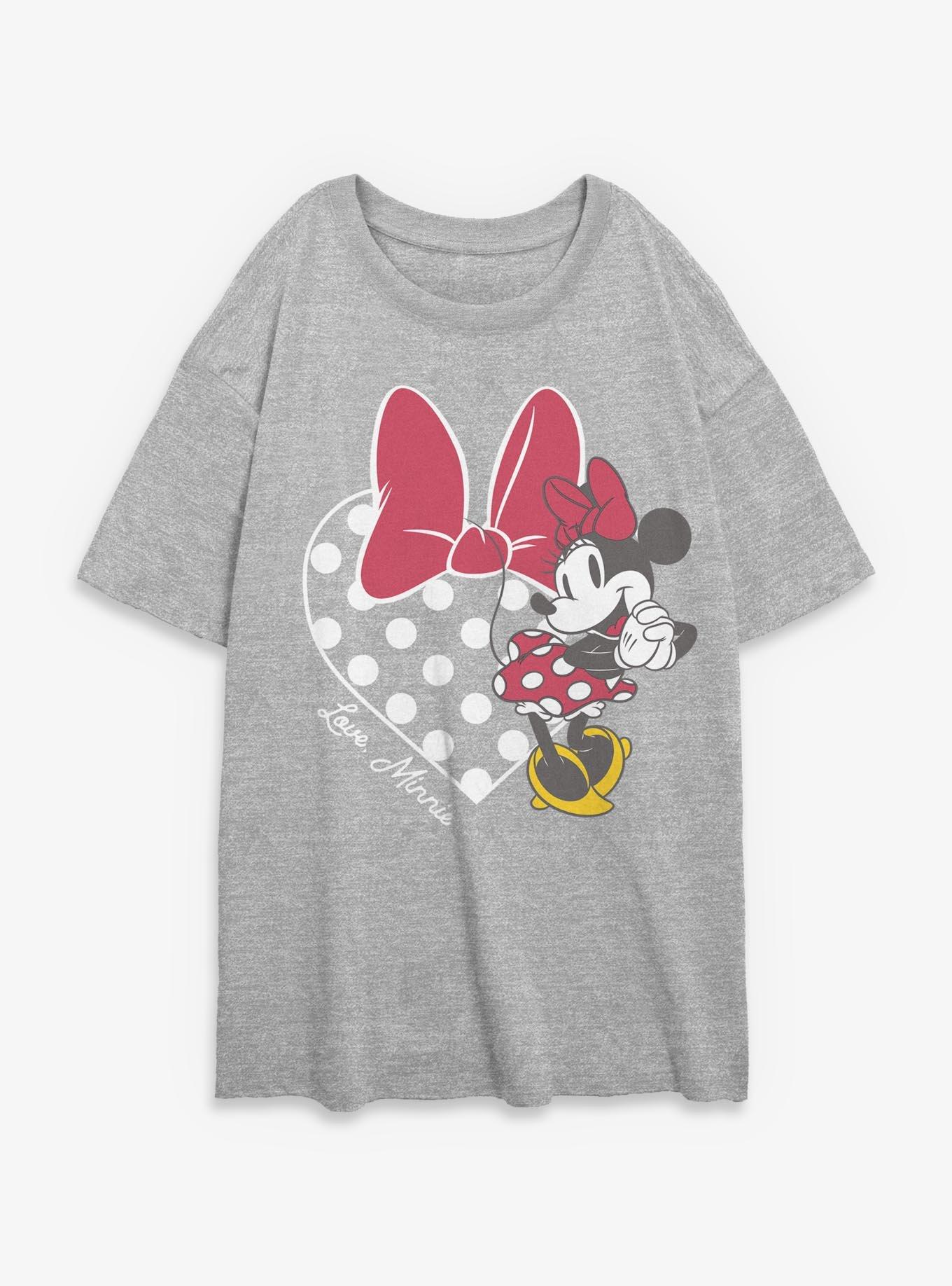 Disney Minnie Mouse Lovin' Minnie Girls Oversized T-Shirt