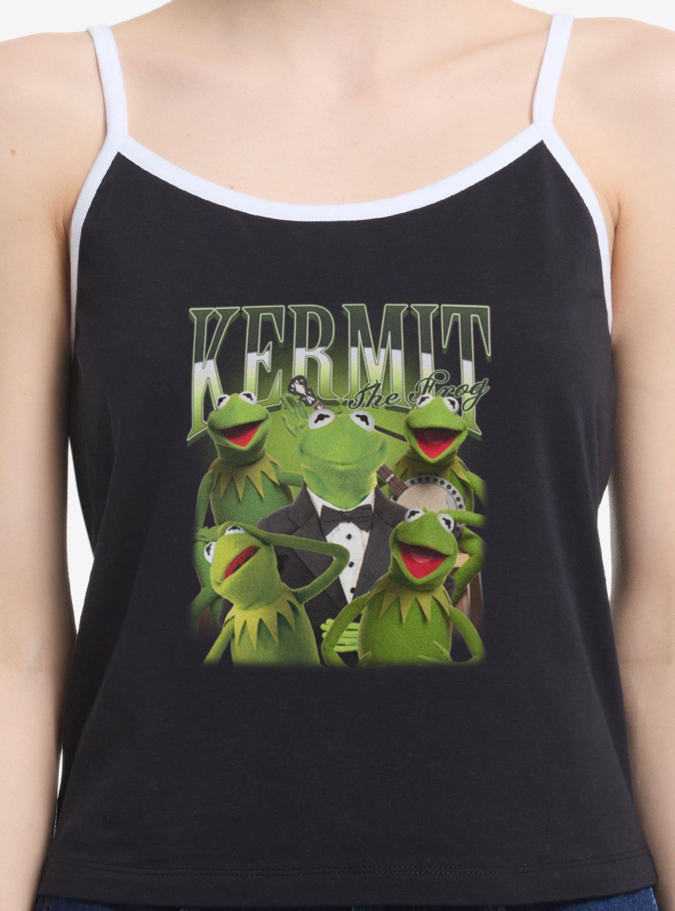 Disney The Muppets Kermit Montage Y2K Girls Cami