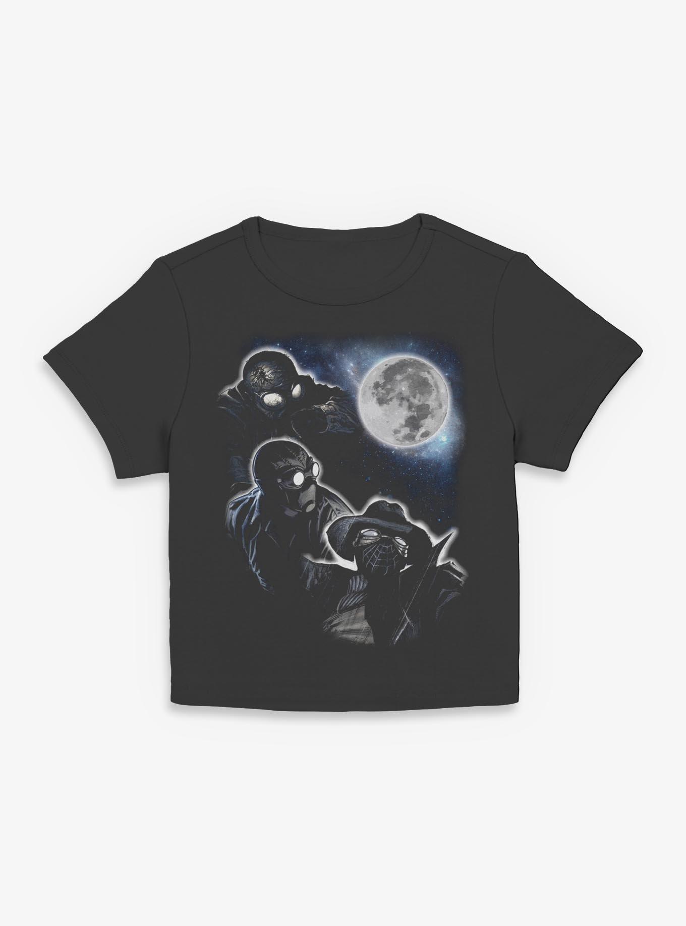 Marvel Spider-Man Three Noir Moon Girls Baby T-Shirt