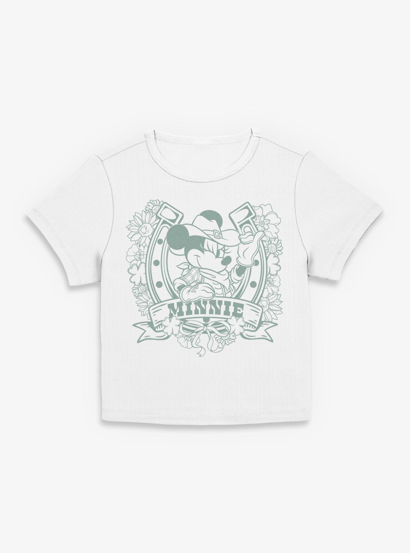 Disney Minnie Mouse Cowgirl Horseshoe Girls Baby T-Shirt
