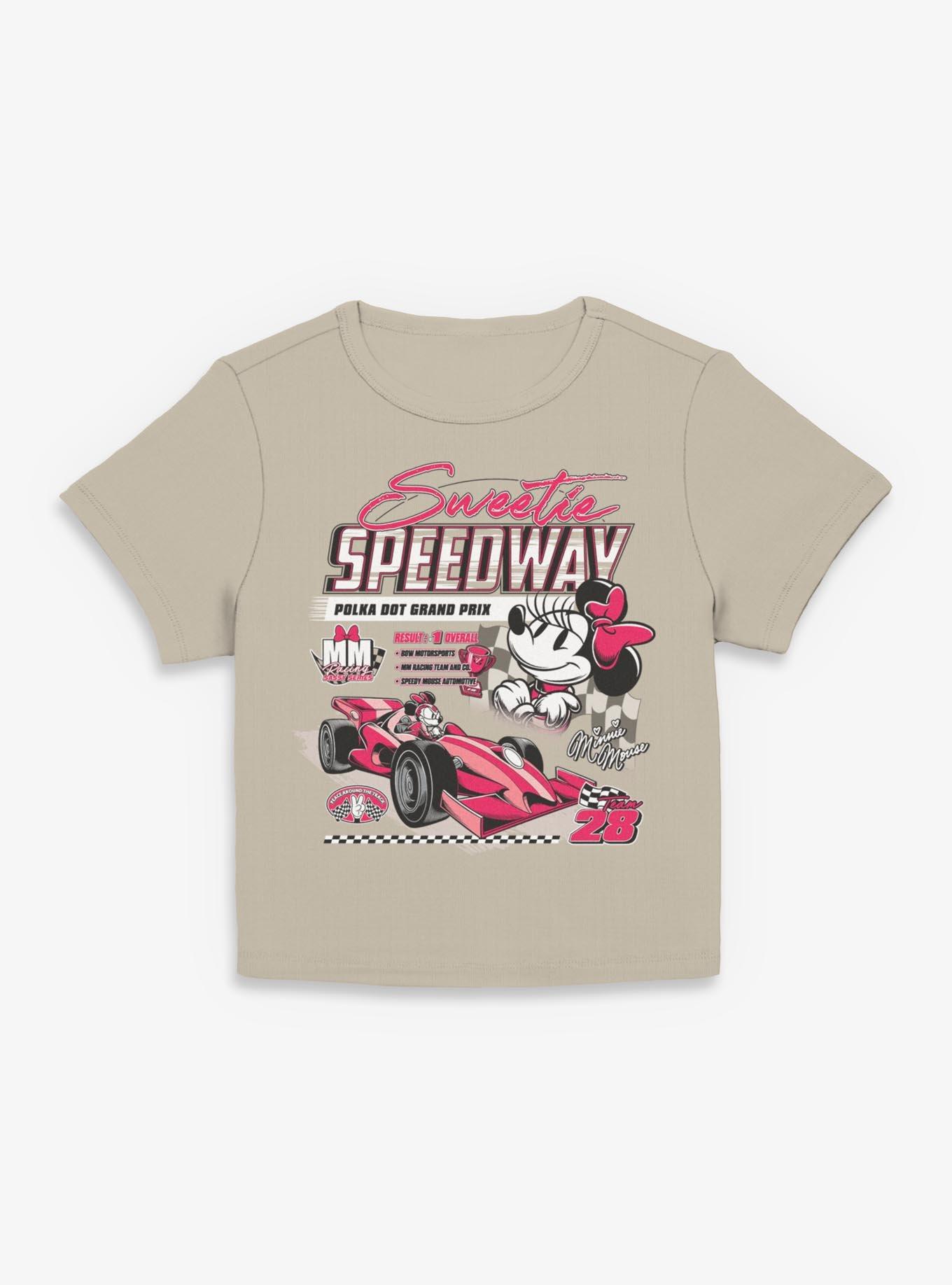 Disney Minnie Mouse Sweetie Speedway Racing Girls Baby T-Shirt