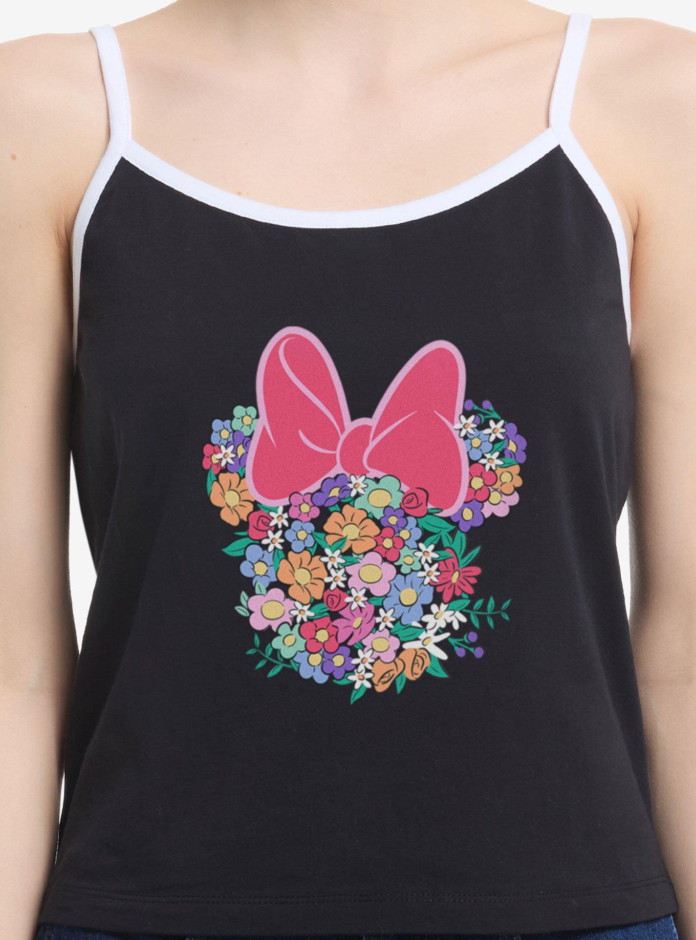 Disney Minnie Mouse Full Of Flowers Girls Cami