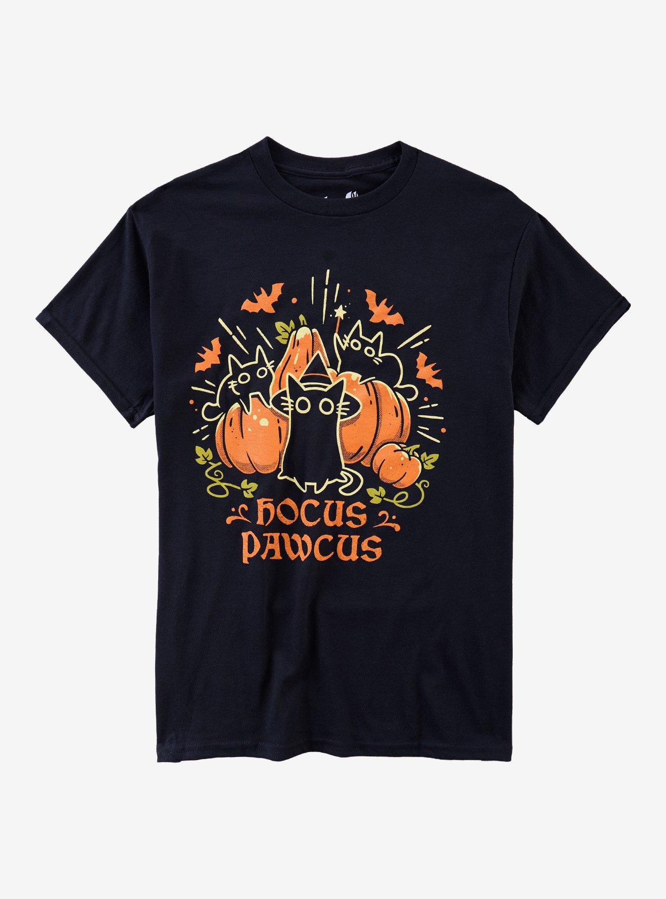 Cat Hocus Pawcus T-Shirt By Snouleaf