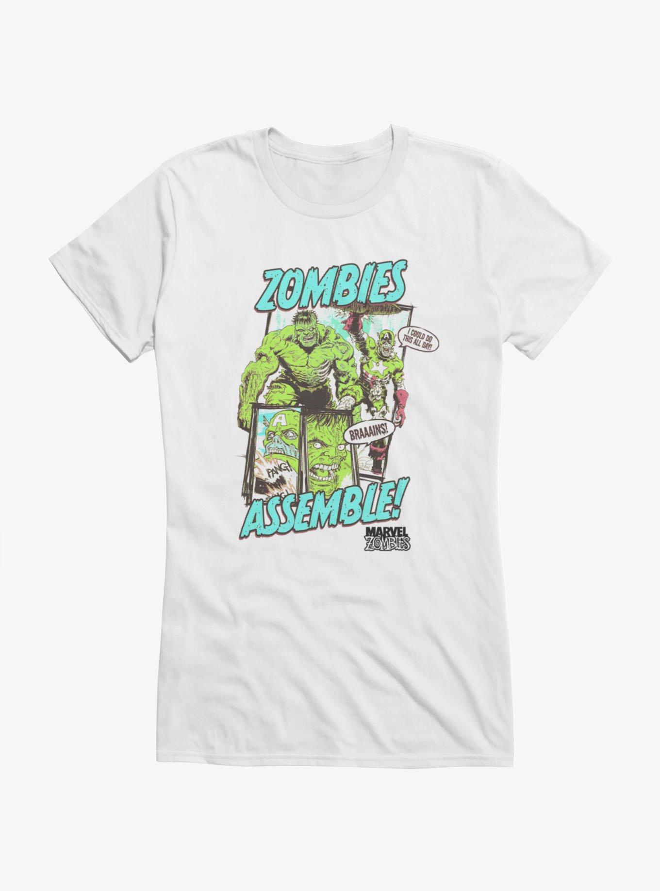 Marvel Zombies Zombies Assemble! Girls T-Shirt