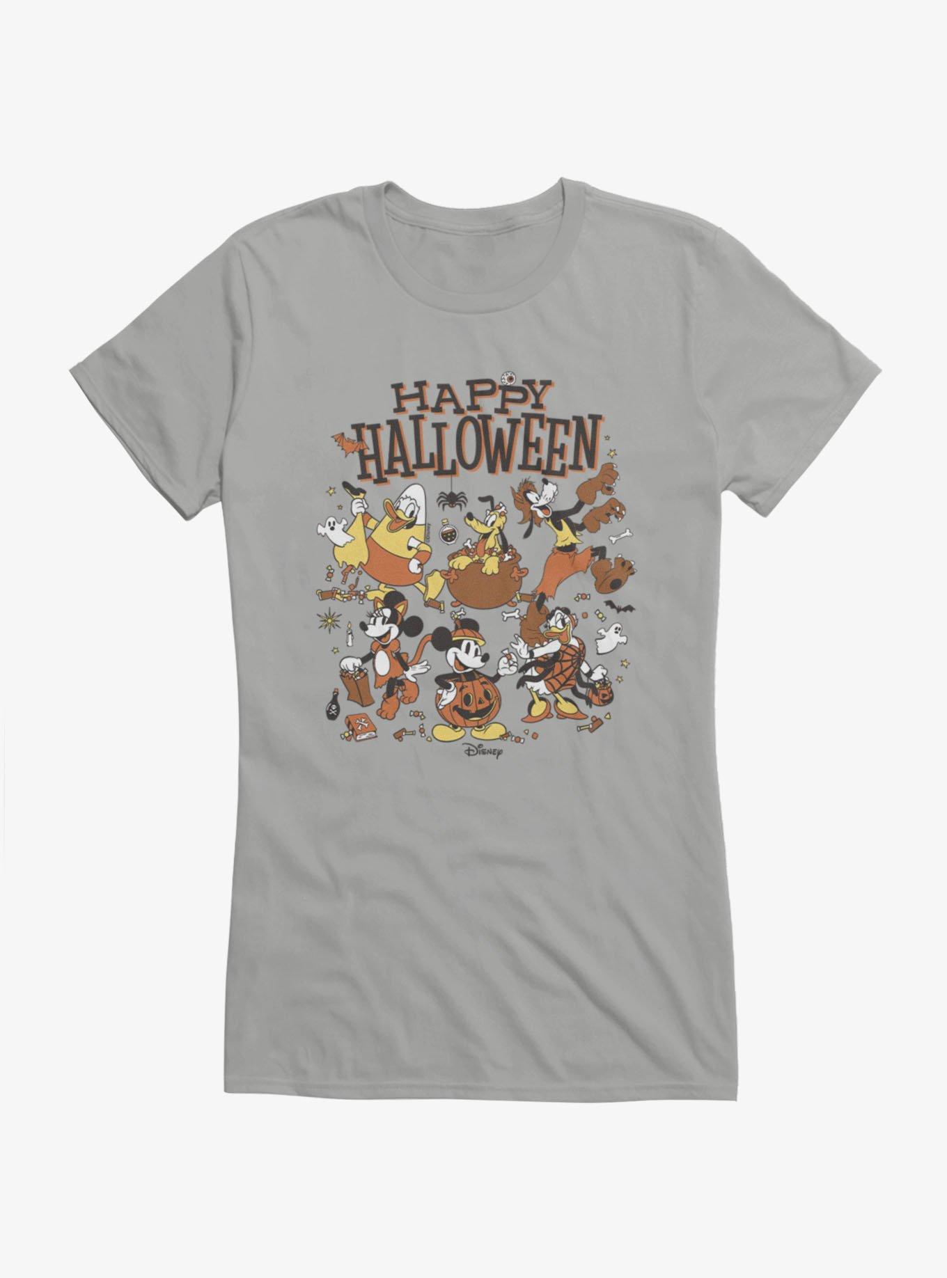 Disney Mickey Mouse Happy Halloween Mickey And Pals Girls T-Shirt
