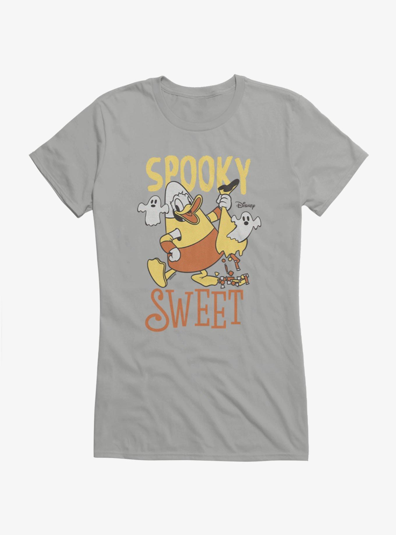 Disney Mickey Mouse Spooky Sweet Donald Duck Girls T-Shirt