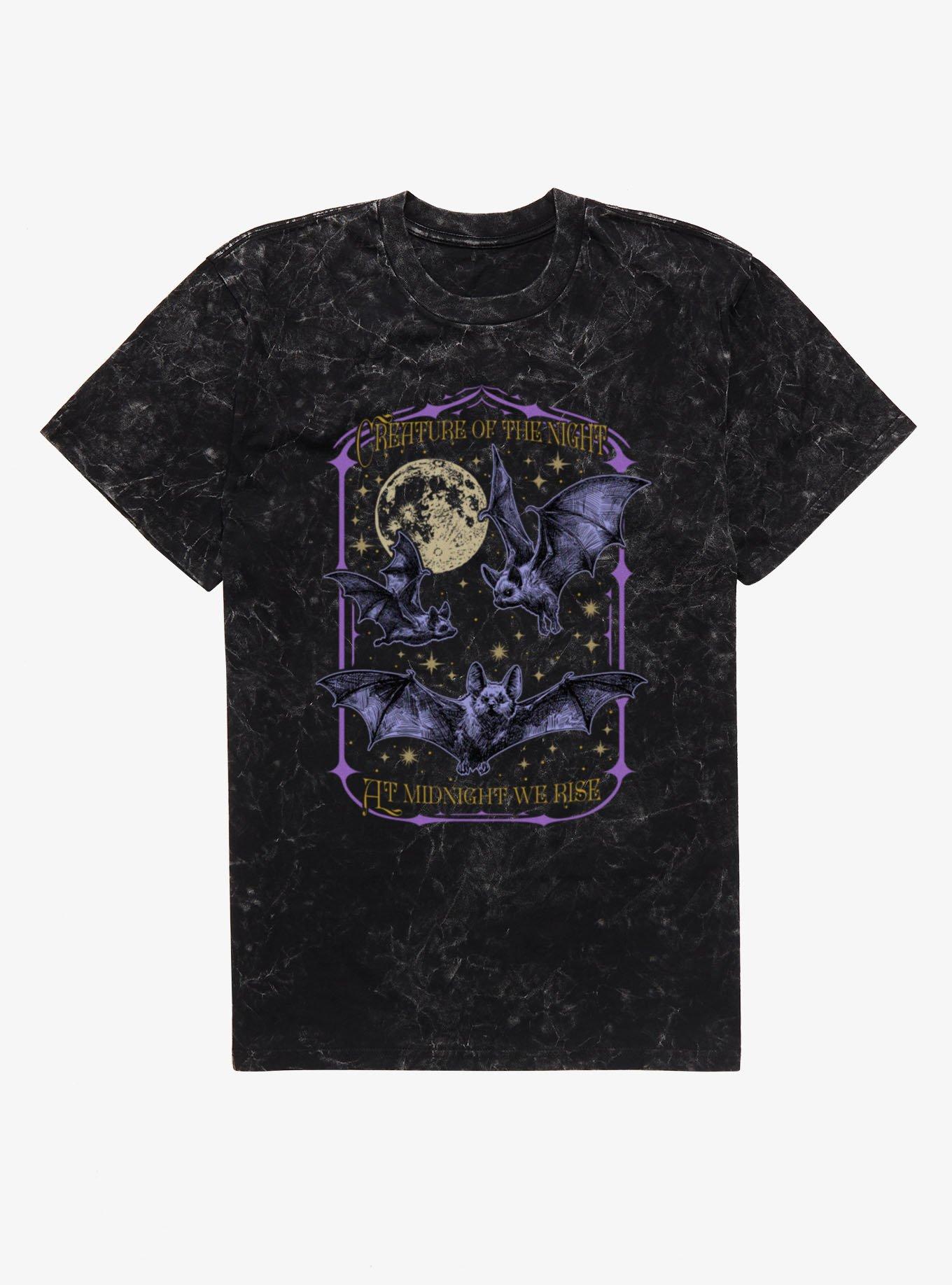 Creature Of Night Mineral Wash T-Shirt
