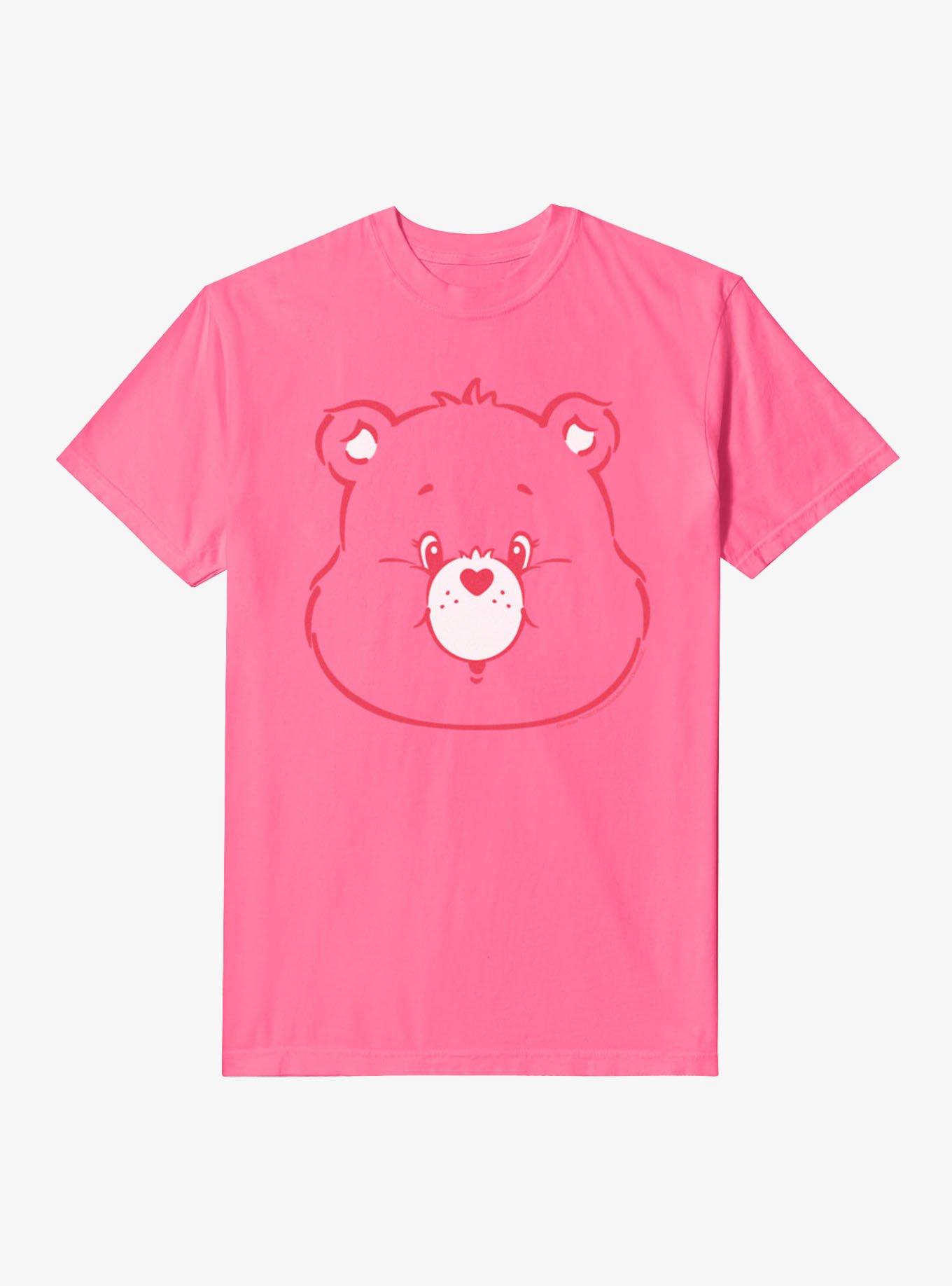 Care Bears Loves A Lot Big Face Garment-Dyed T-Shirt