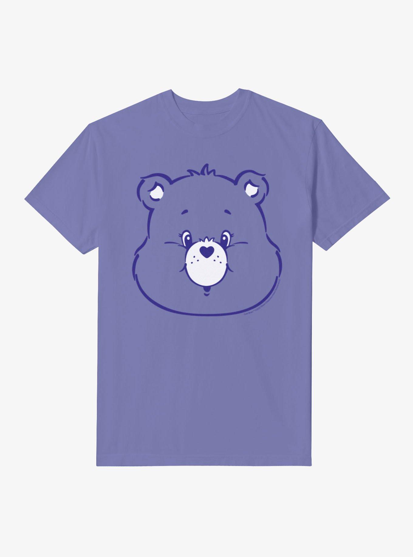 Care Bears Harmony Big Face Garment-Dyed T-Shirt