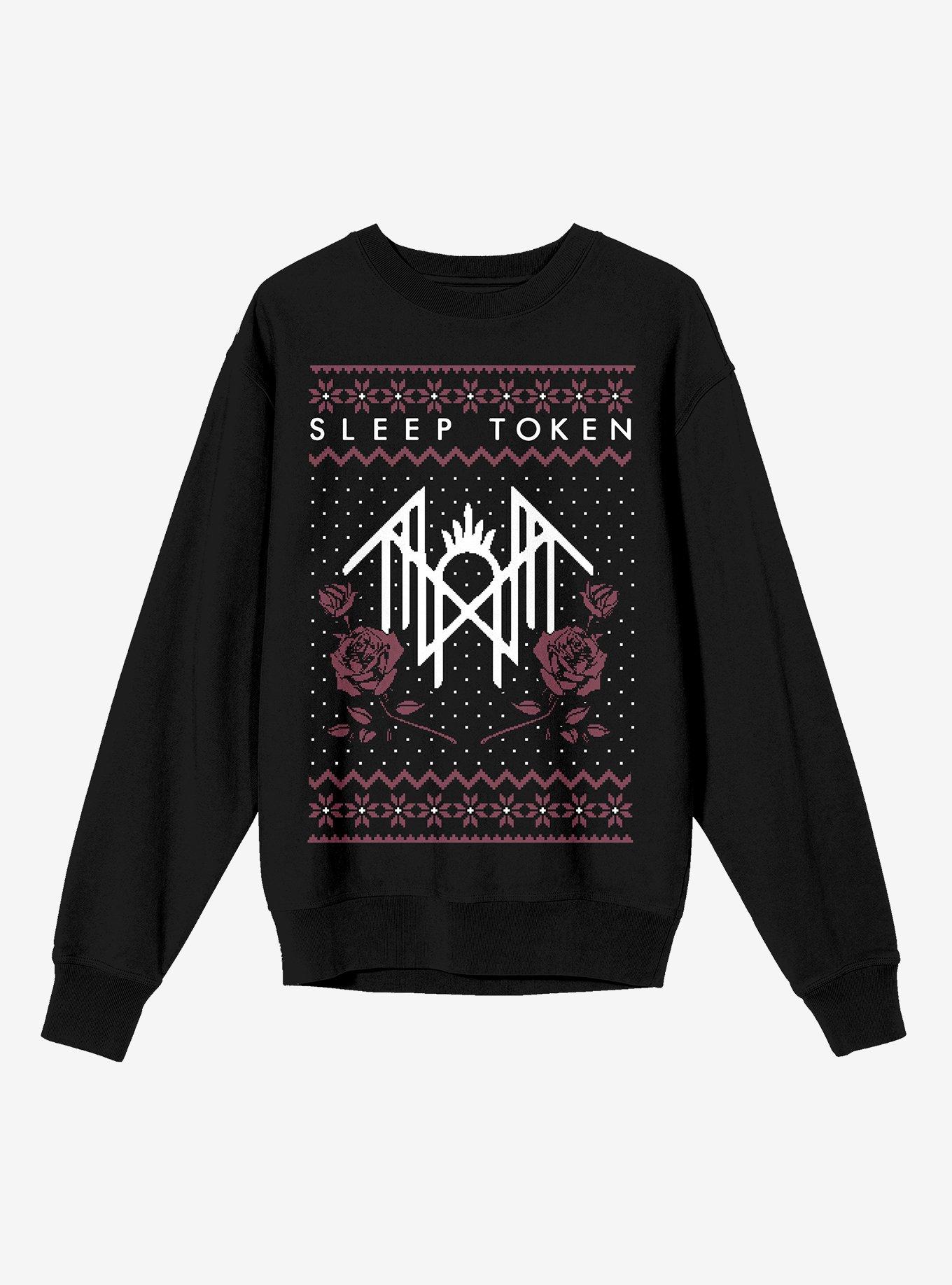 Sleep Token Rose Holiday Sweatshirt