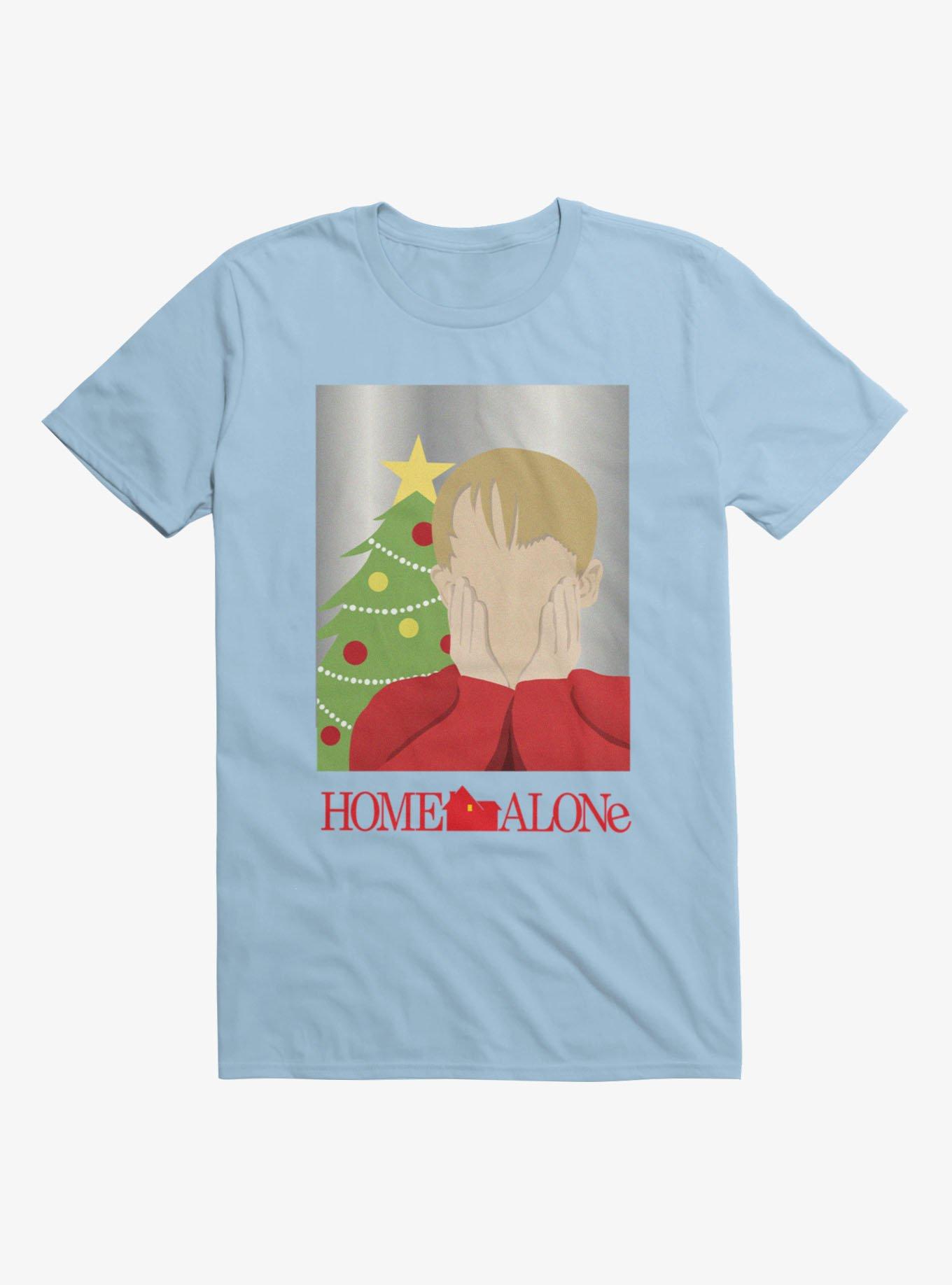 Home Alone Kevin McCallister Holiday Christmas Tree T-Shirt
